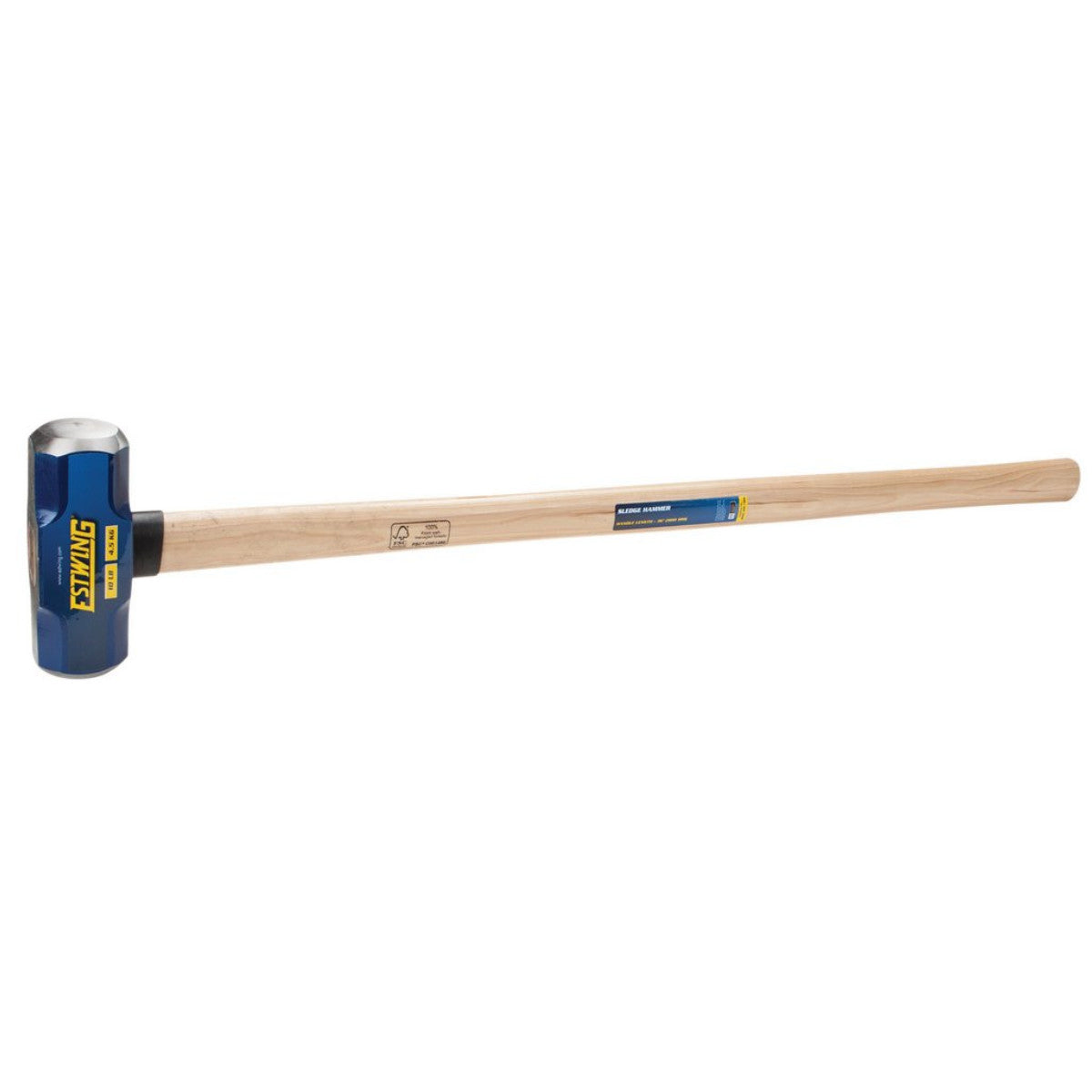 Estwing ESH-1036W Hickory Shaft Sledge Hammer, 4.5kg/10lb 31316