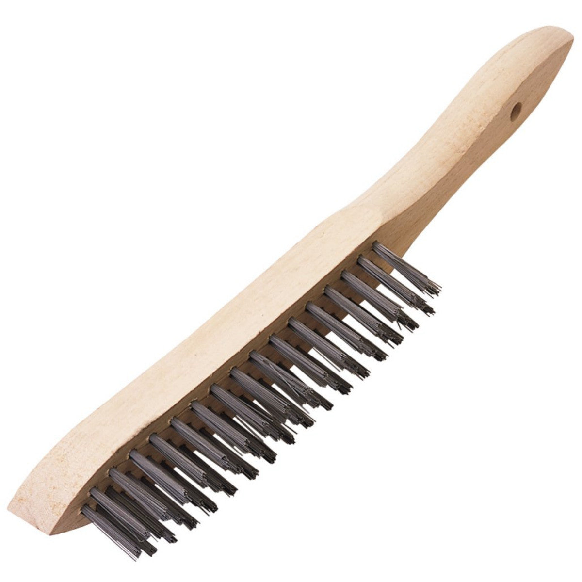 Draper Expert Heavy Duty 3 Row Wire Scratch Brush, 310mm 31548