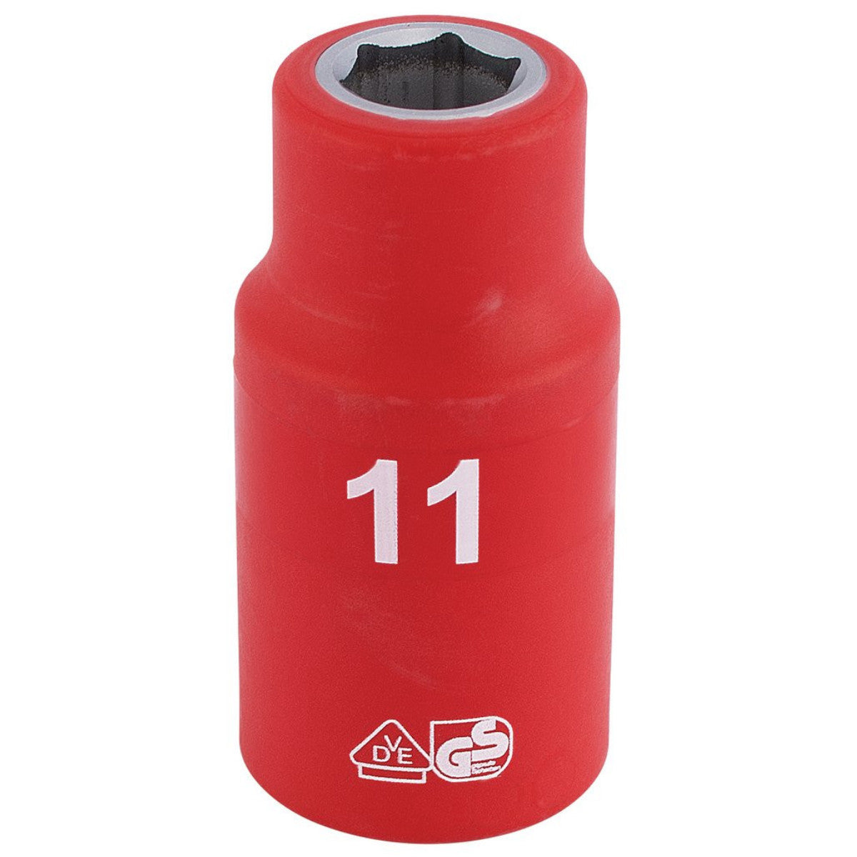 Draper Expert Fully Insulated VDE Socket, 1/2" Sq. Dr., 11mm 31784