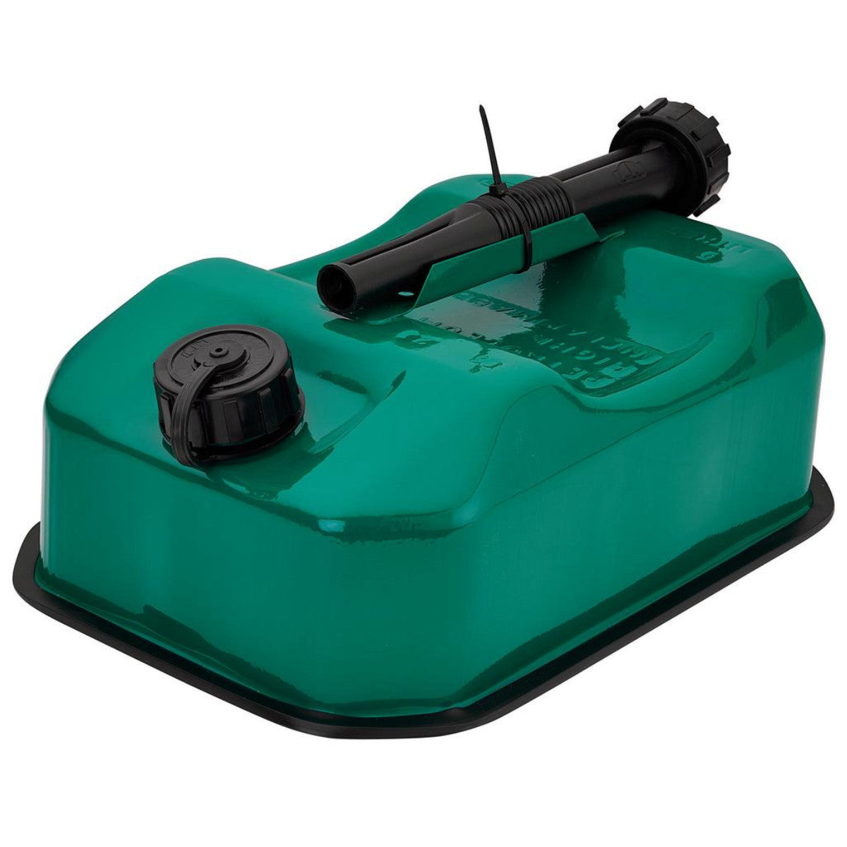 Draper Flat Steel Fuel Can, 5L, Green 31787
