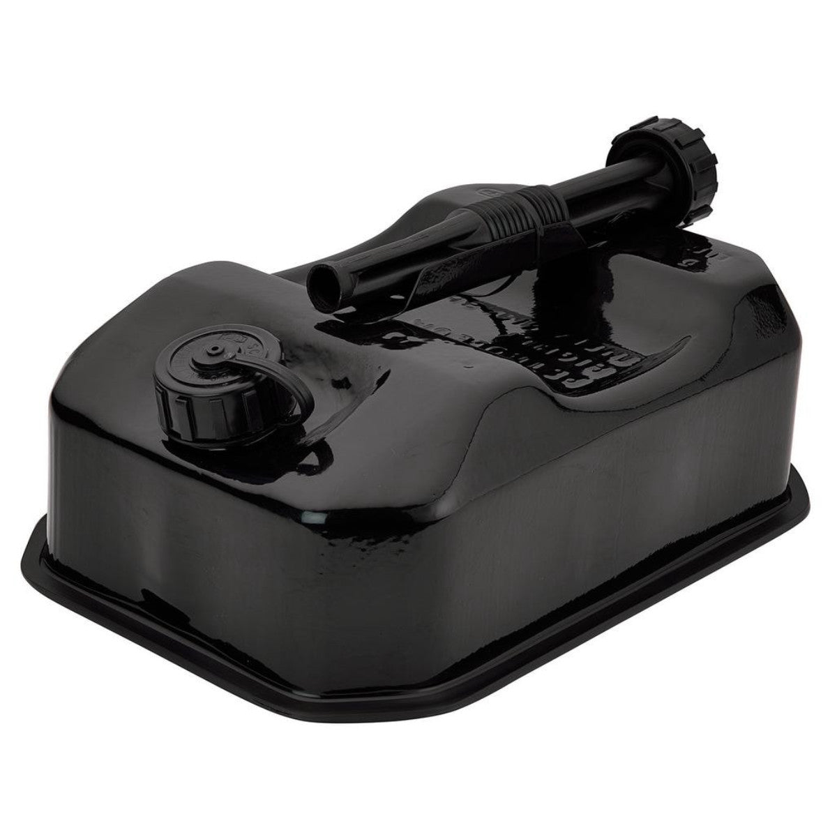 Draper Flat Steel Fuel Can, 5L, Black 31790