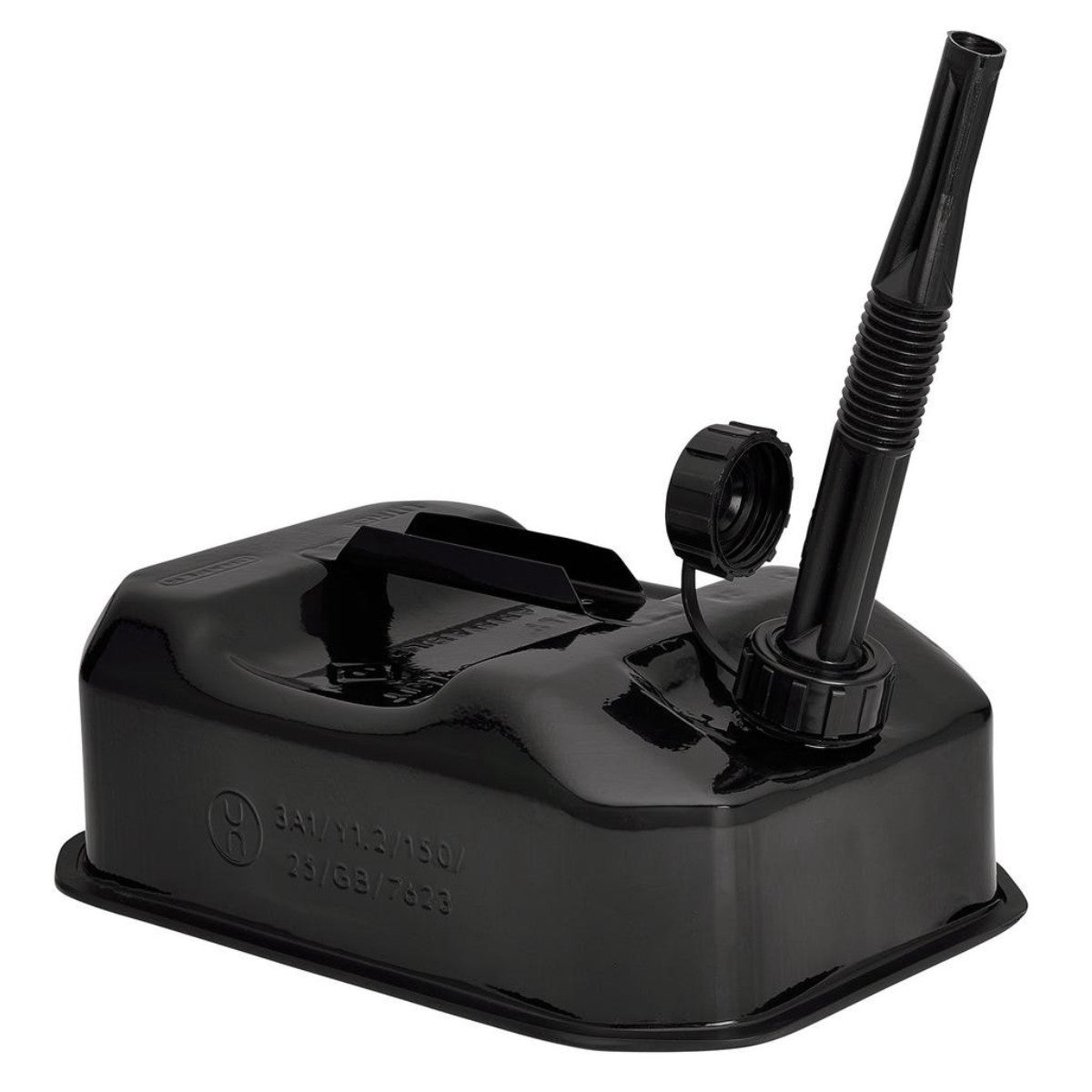 Draper Flat Steel Fuel Can, 5L, Black 31790