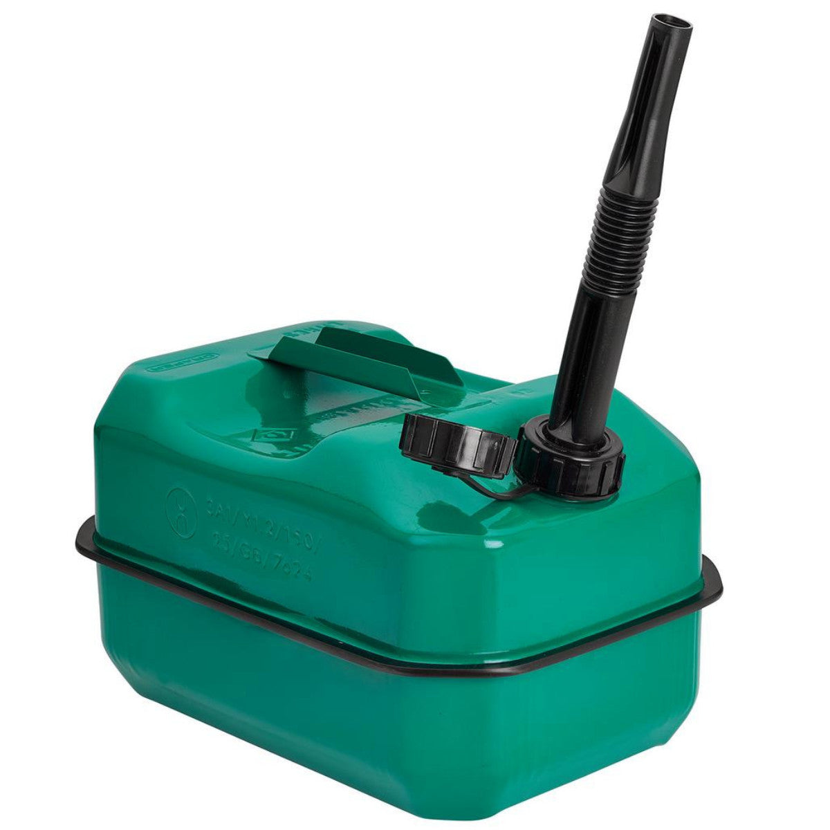 Draper Flat Steel Fuel Can, 10L, Green 31791