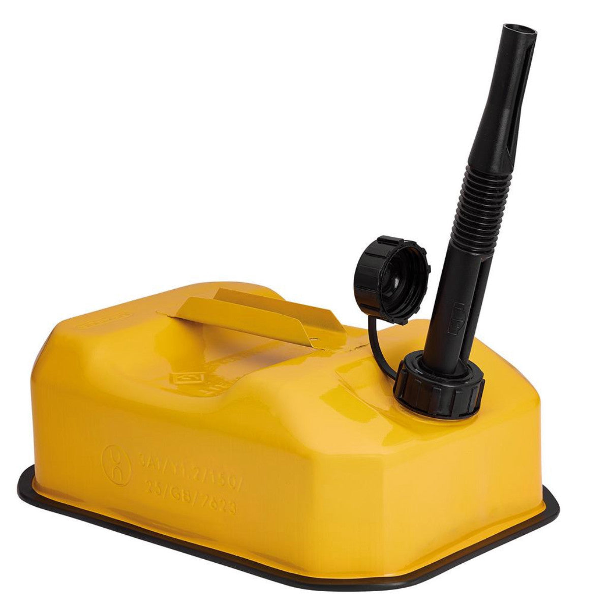 Draper Explosafe Flat Steel Fuel Can, 5L, Yellow 31793