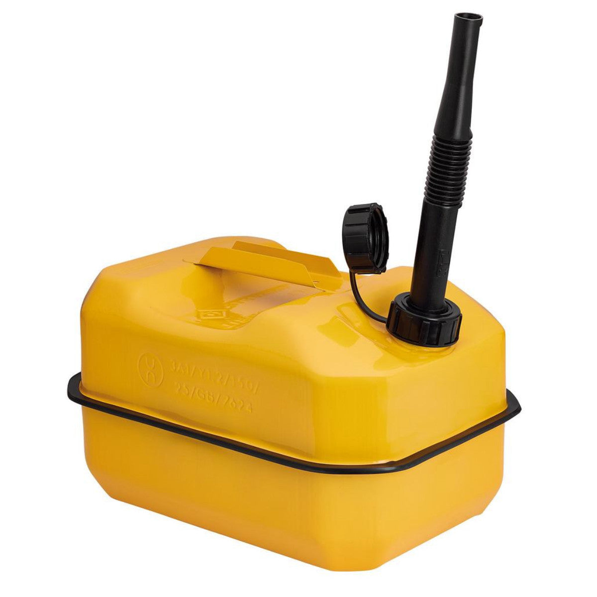 Draper Explosafe Flat Steel Fuel Can, 10L, Yellow 31794