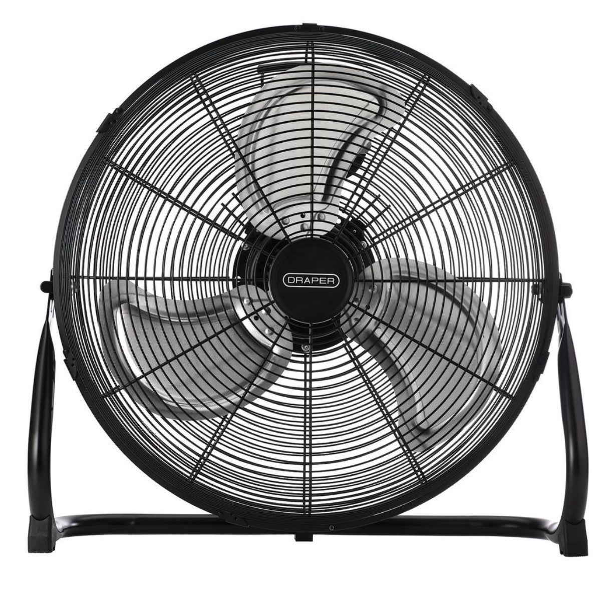 Draper 230V High Velocity Floor Fan, 18"/440mm, 95W. 31855