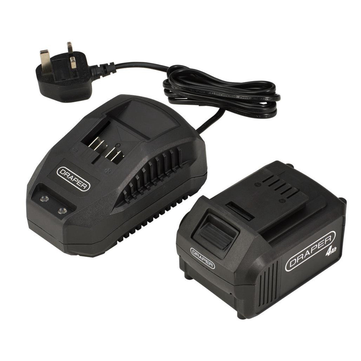 Draper 18V Leaf Blower, 1 x 4.0Ah Battery, 1 x Charger 31863