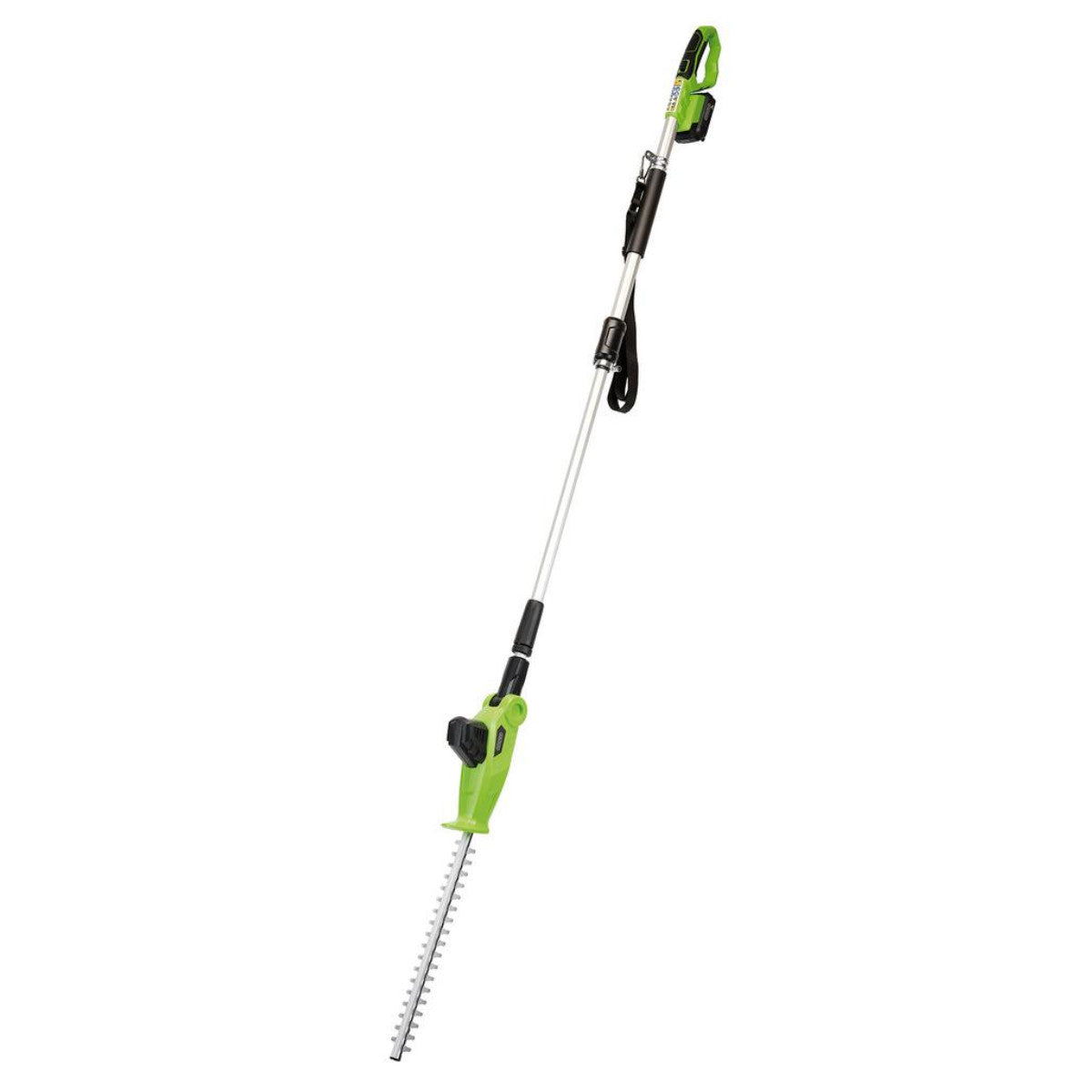 Draper 18V Pole Hedge Trimmer, 1 x 2.0Ah Battery, 1 x Charger 31865