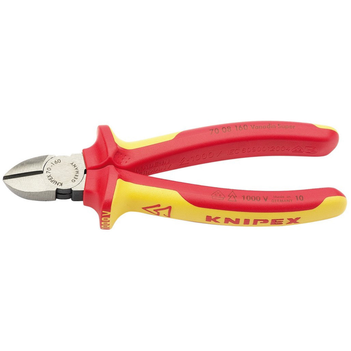 Knipex 70 08 160UKSBE VDE Diagonal Cutter, 160mm 31926