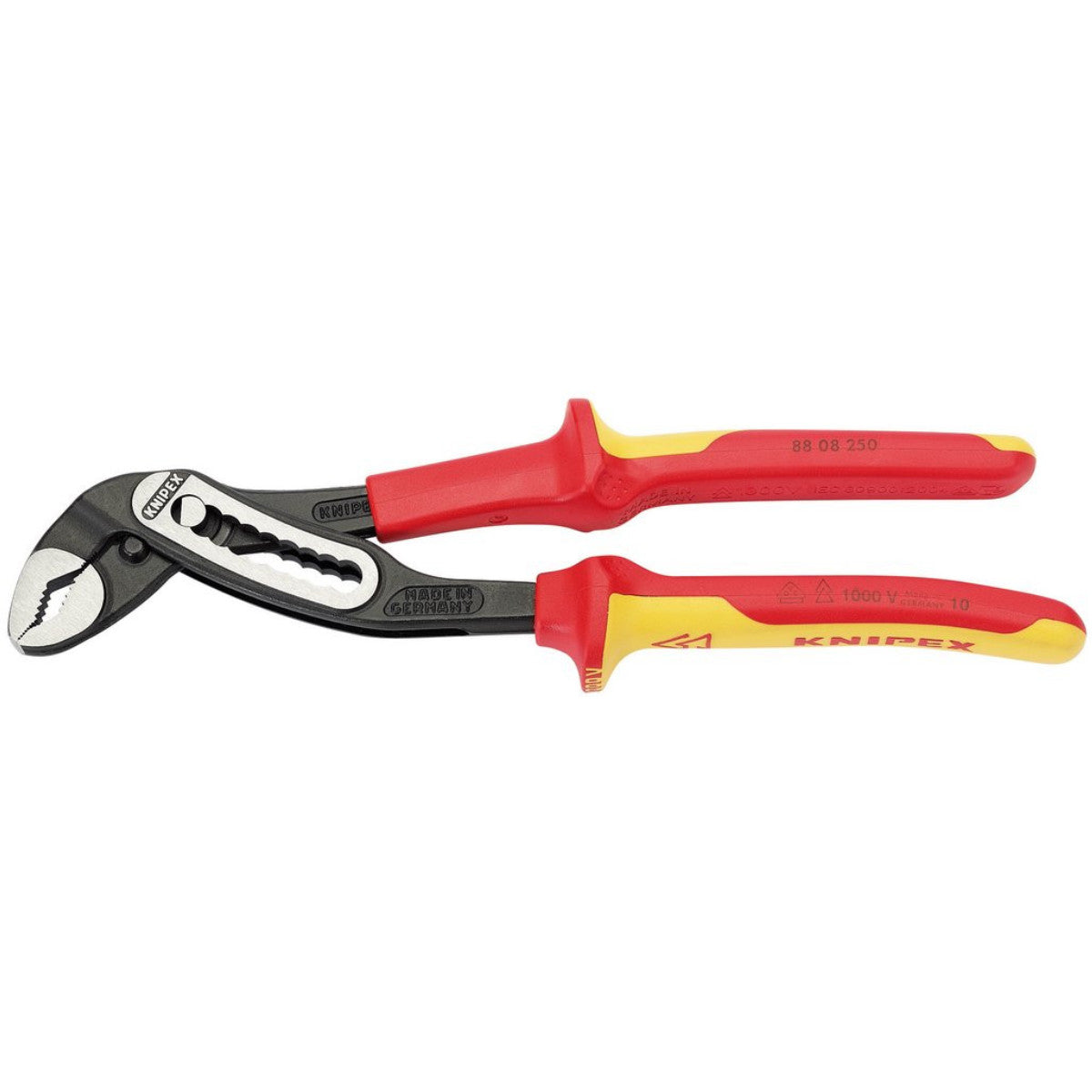 Knipex Alligator 88 08 250UKSBE VDE Fully Insulated Water Pump Pliers, 250mm 32013