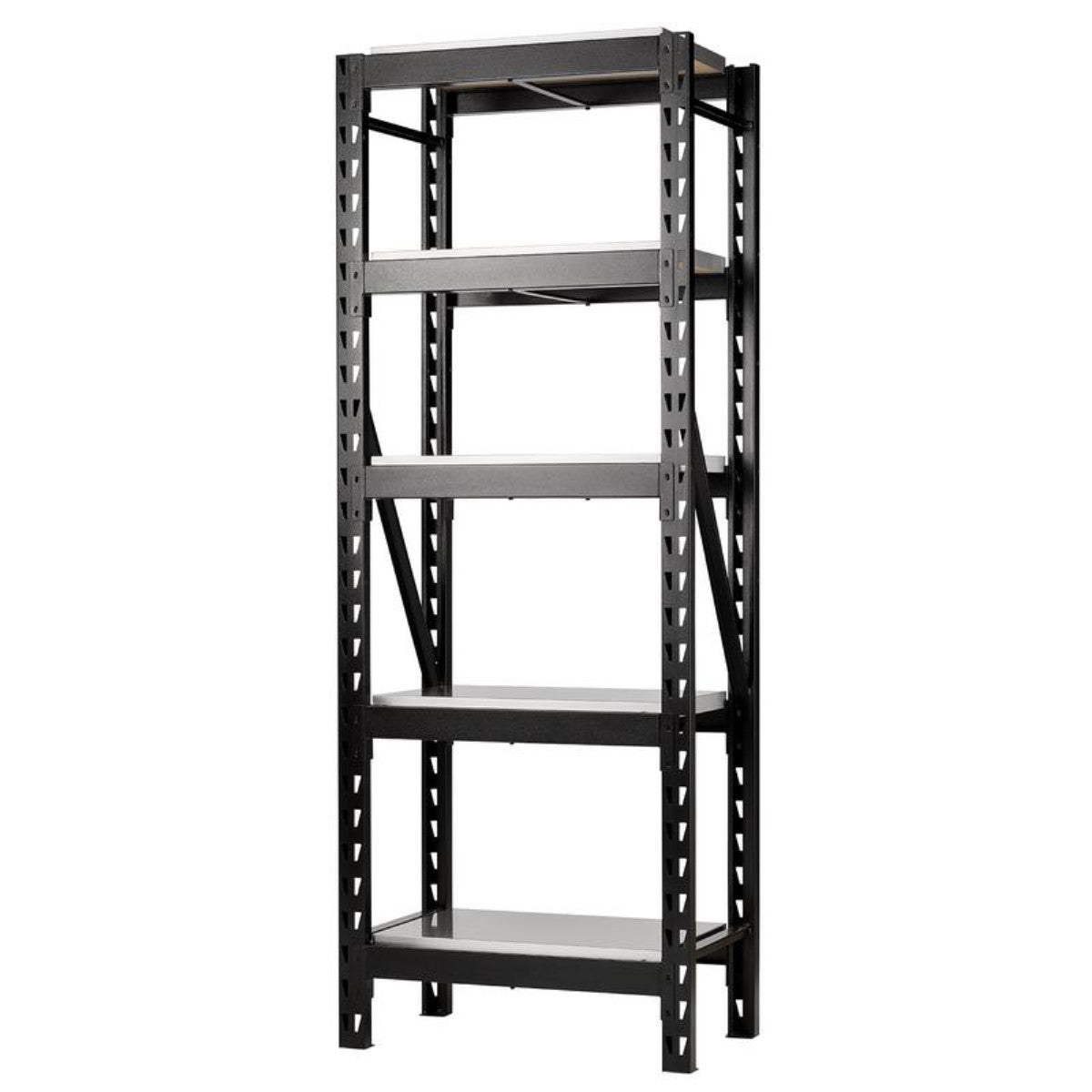 Bunker 22 Piece Modular 5 Tier Racking with Stainless Steel Shelving, 750mm 32444