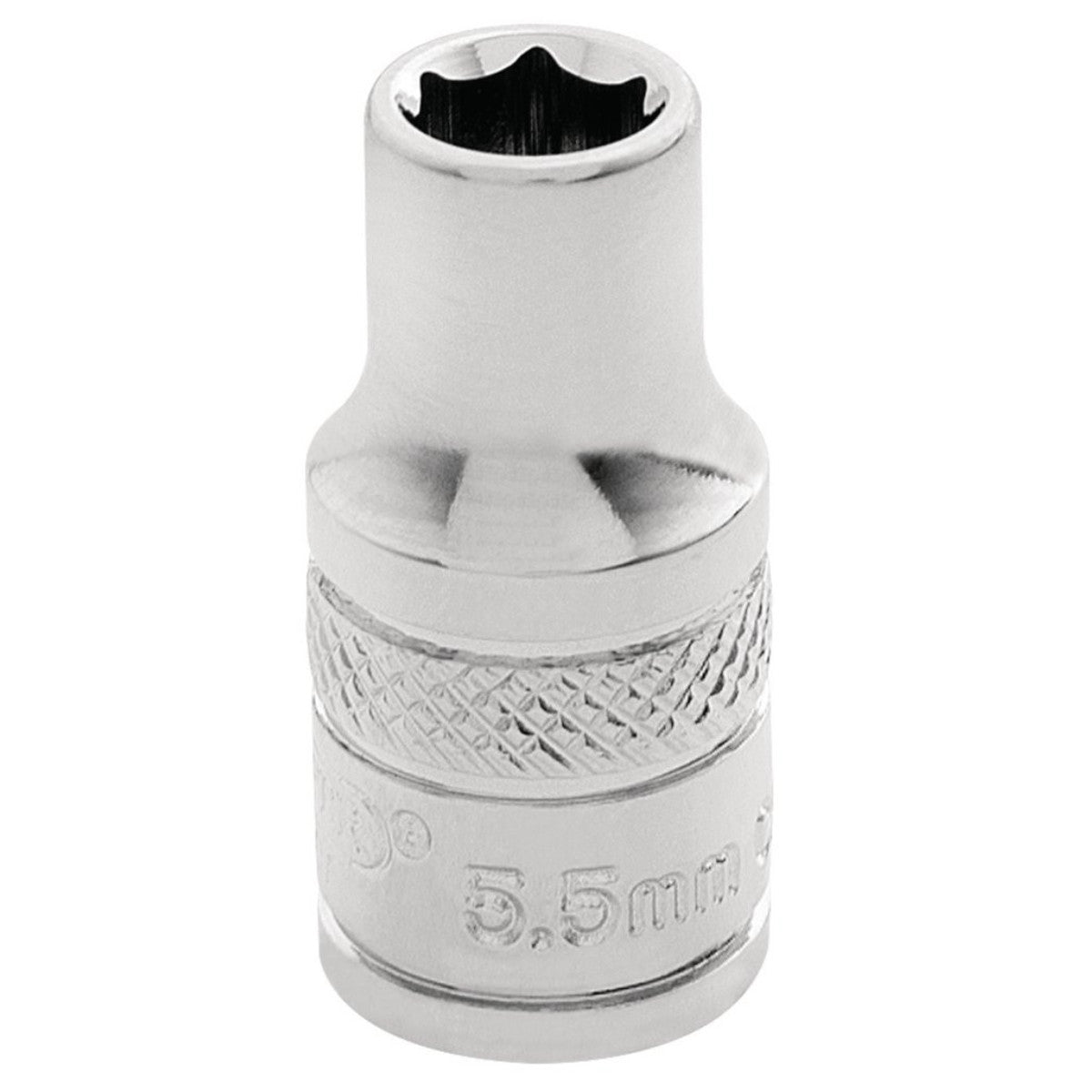 Draper Expert HI-TORQ 6 Point Socket, 1/4" Sq. Dr., 5.5mm 32449