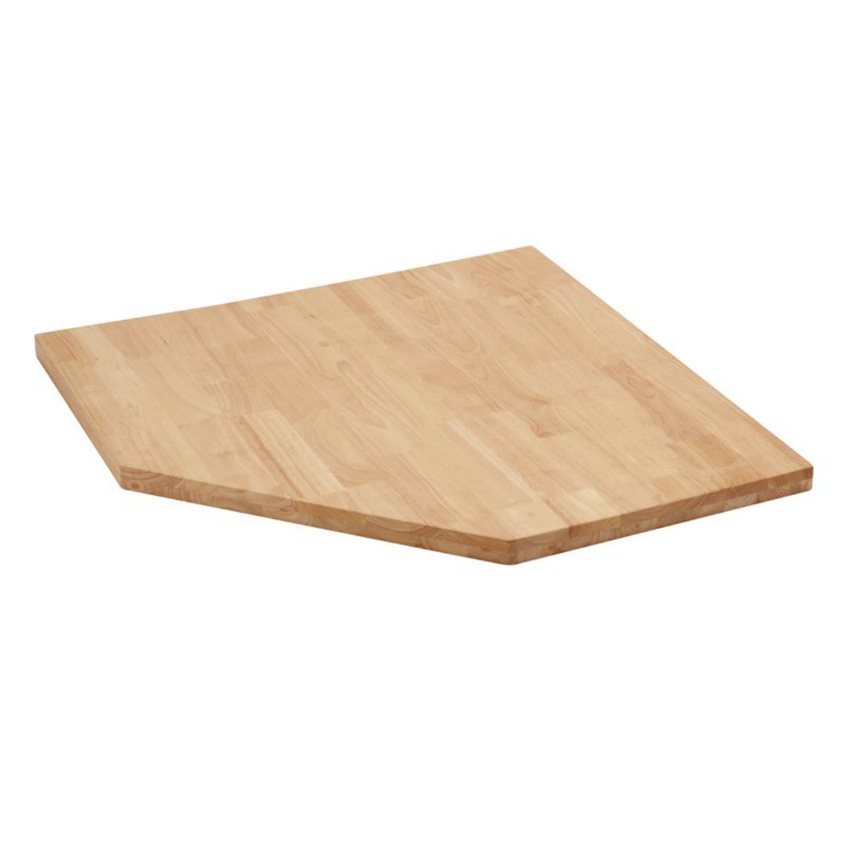 Bunker Modular Hardwood Worktop for Corner Cabinet, 865mm 33210