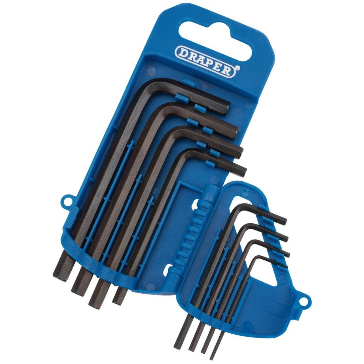 Draper Metric Hexagon Key Set with Storage Holder (8 Piece) 33679