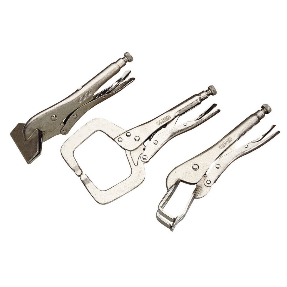 Draper Self Grip Clamp Kit (3 Piece) 33836
