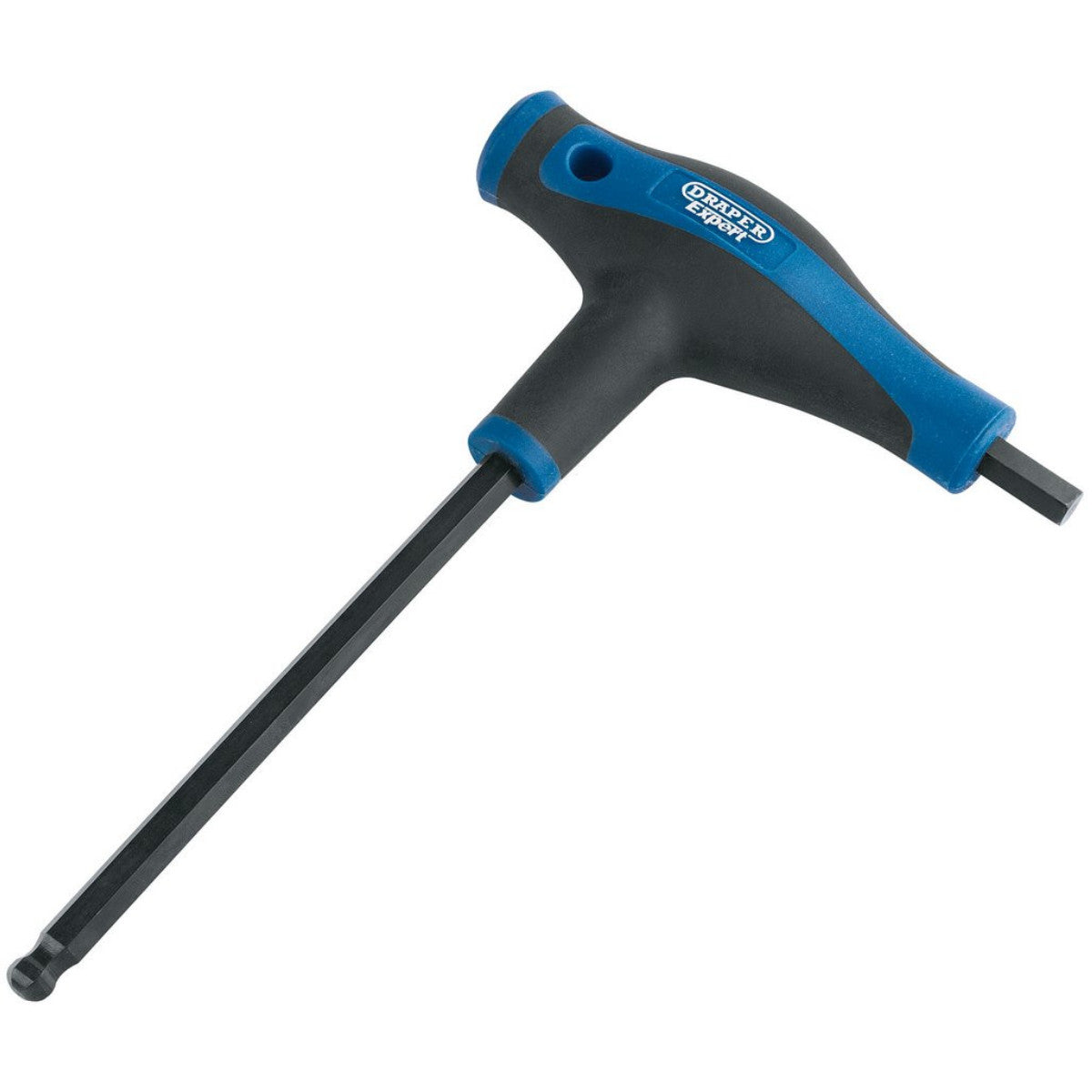 Draper Expert Soft Grip 'T' Handle Hexagon and Ball End Key, 8mm 33912
