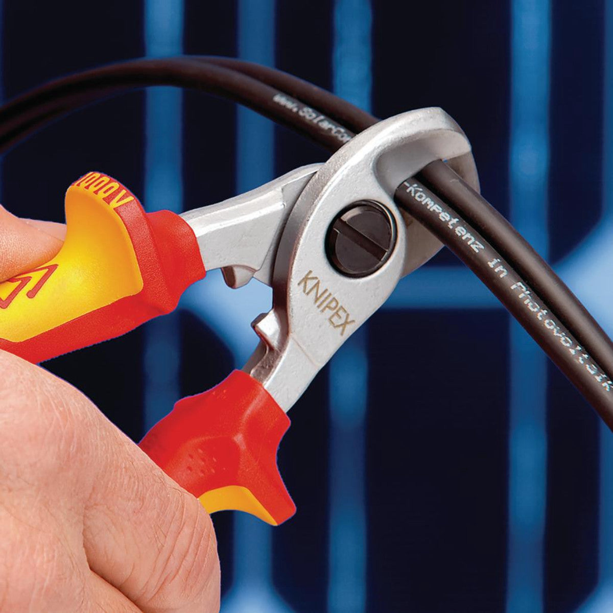 Knipex 95 16 165 SB VDE Cable Shears, 165mm 34058