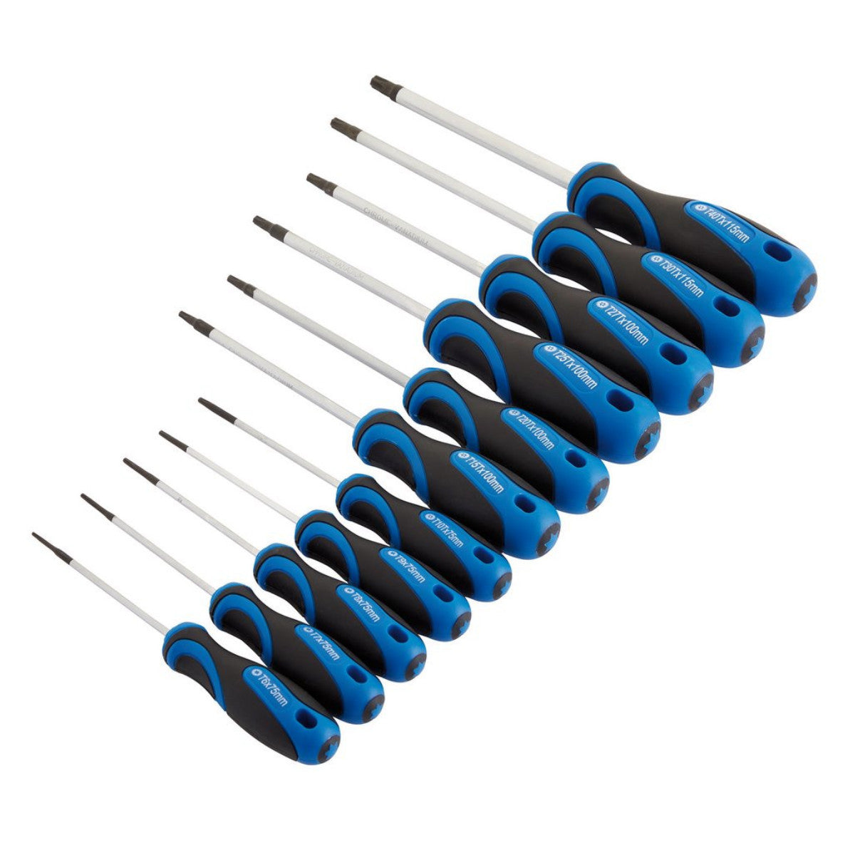 Draper TX-STAR and Draper TX-STAR Security Soft Grip Screwdriver Set (11 Piece) 34253