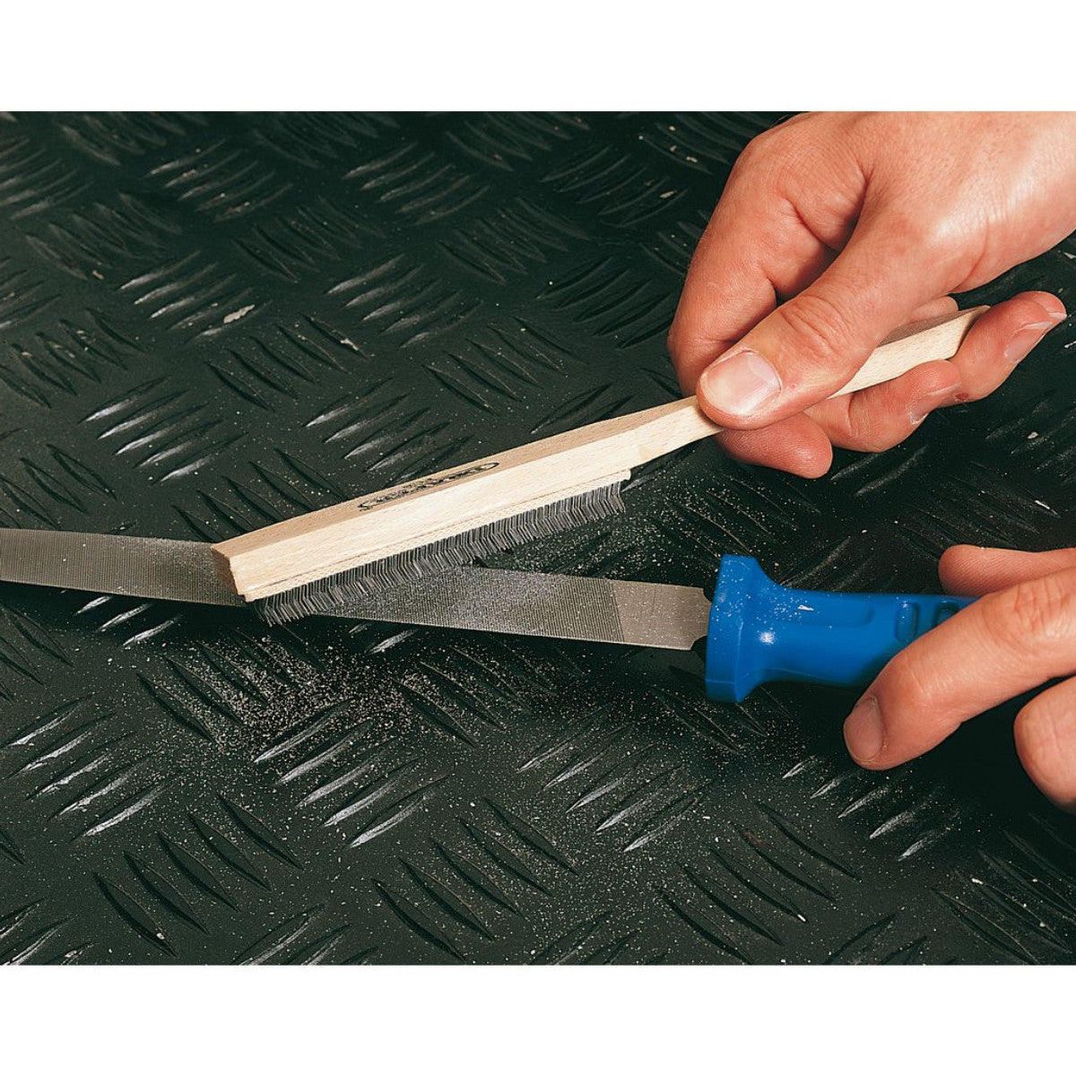 Draper File Cleaning Brush, 210mm 34477