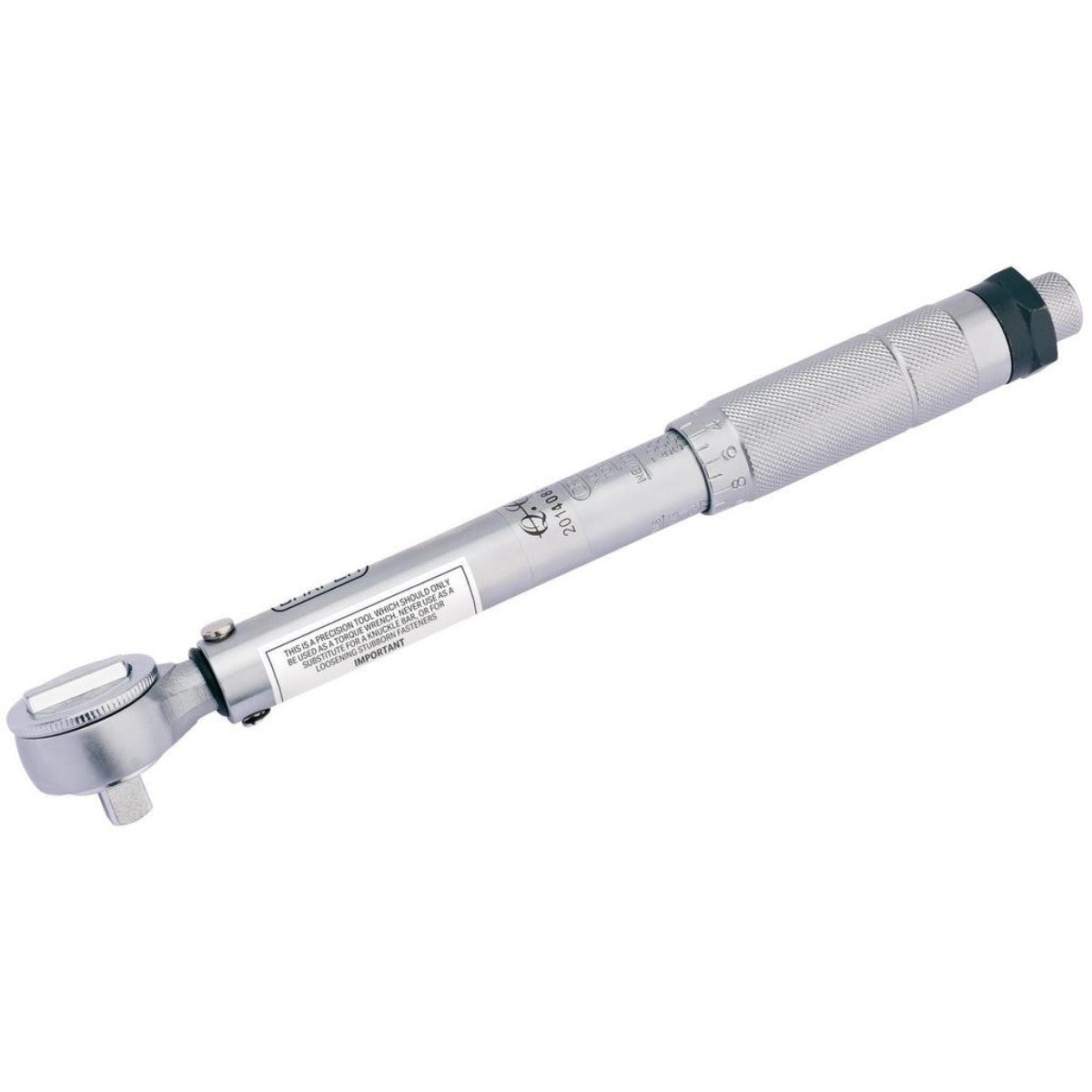 Draper Ratchet Torque Wrench, 3/8" Sq. Dr., 10 - 80Nm 34570