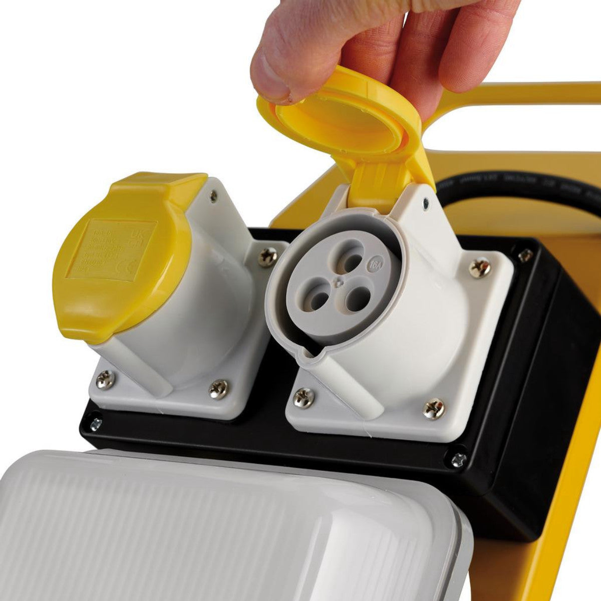 Draper E709278 LED Floor Light + Twin Power Take-Off, 2ft 34884