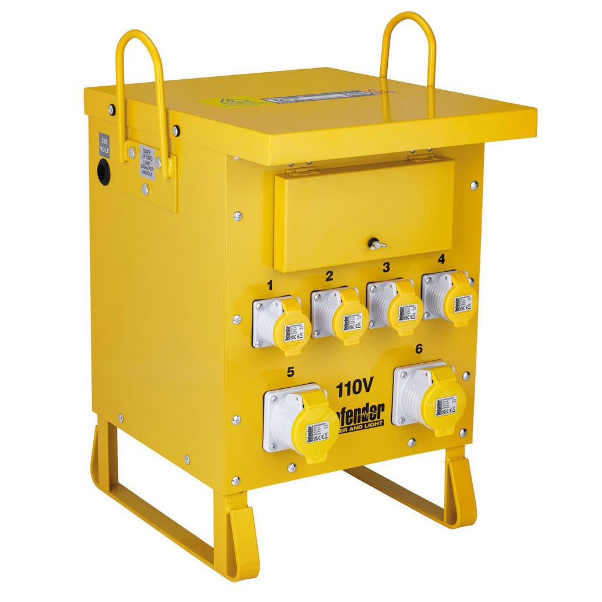 Draper ZE210022 10kVA Single Phase Transformer, 16A / 32A 34959