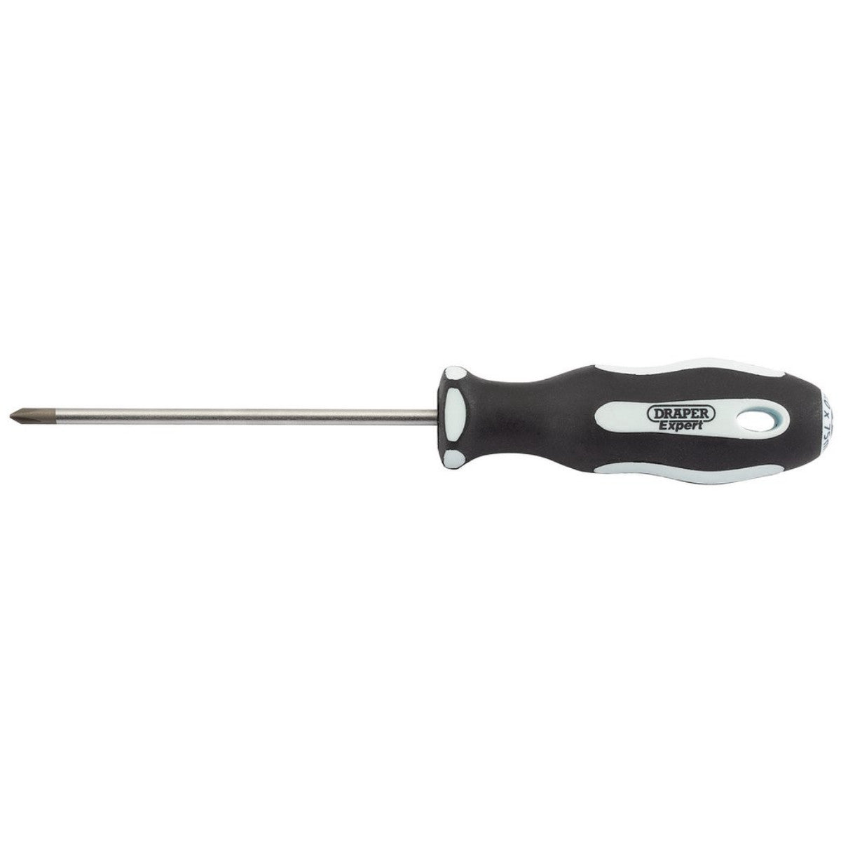 Draper Expert Cross Slot Soft Grip Screwdriver, No.0 x 75mm 34982
