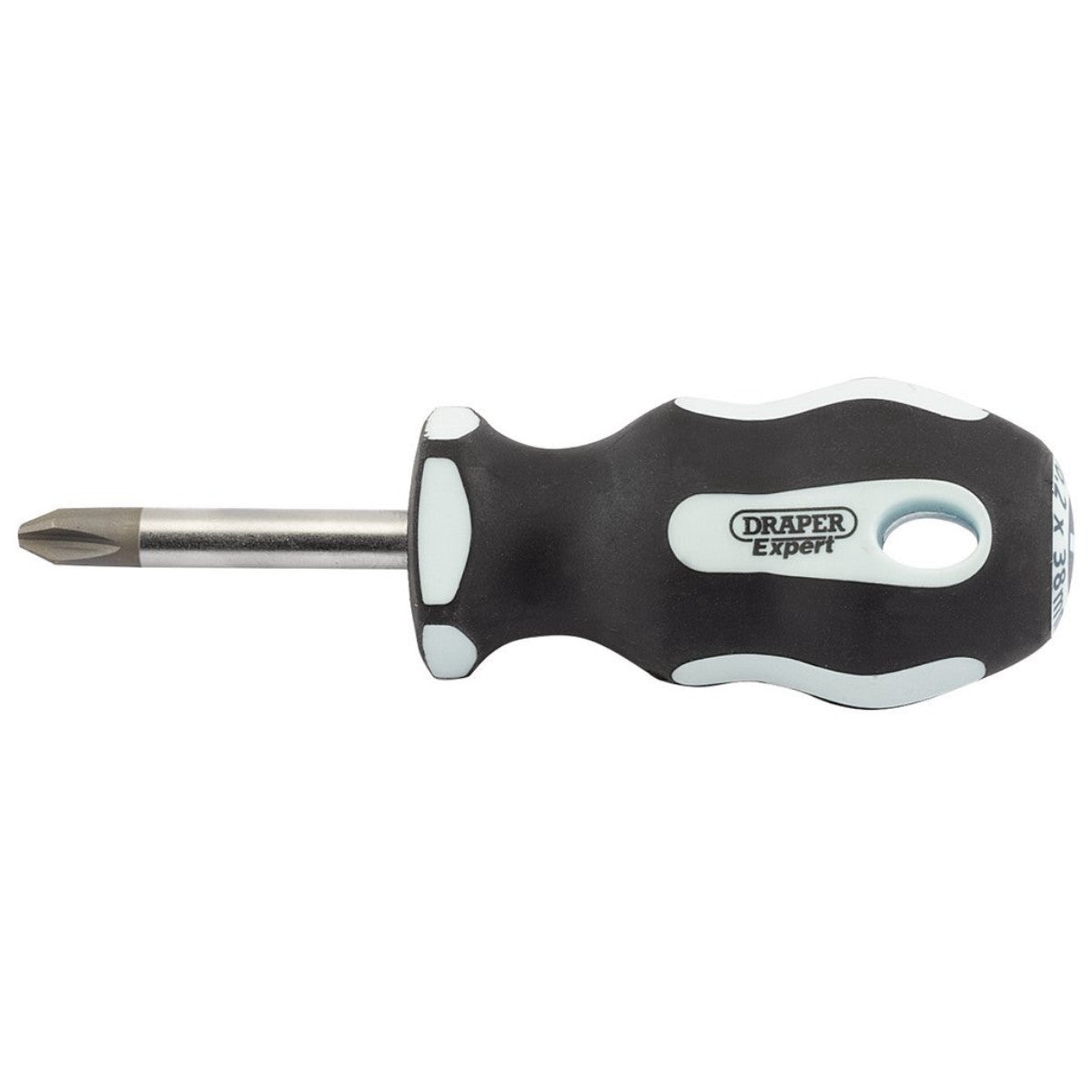 Draper Expert Cross Slot Soft Grip Screwdriver, No.2 x 38mm 34991
