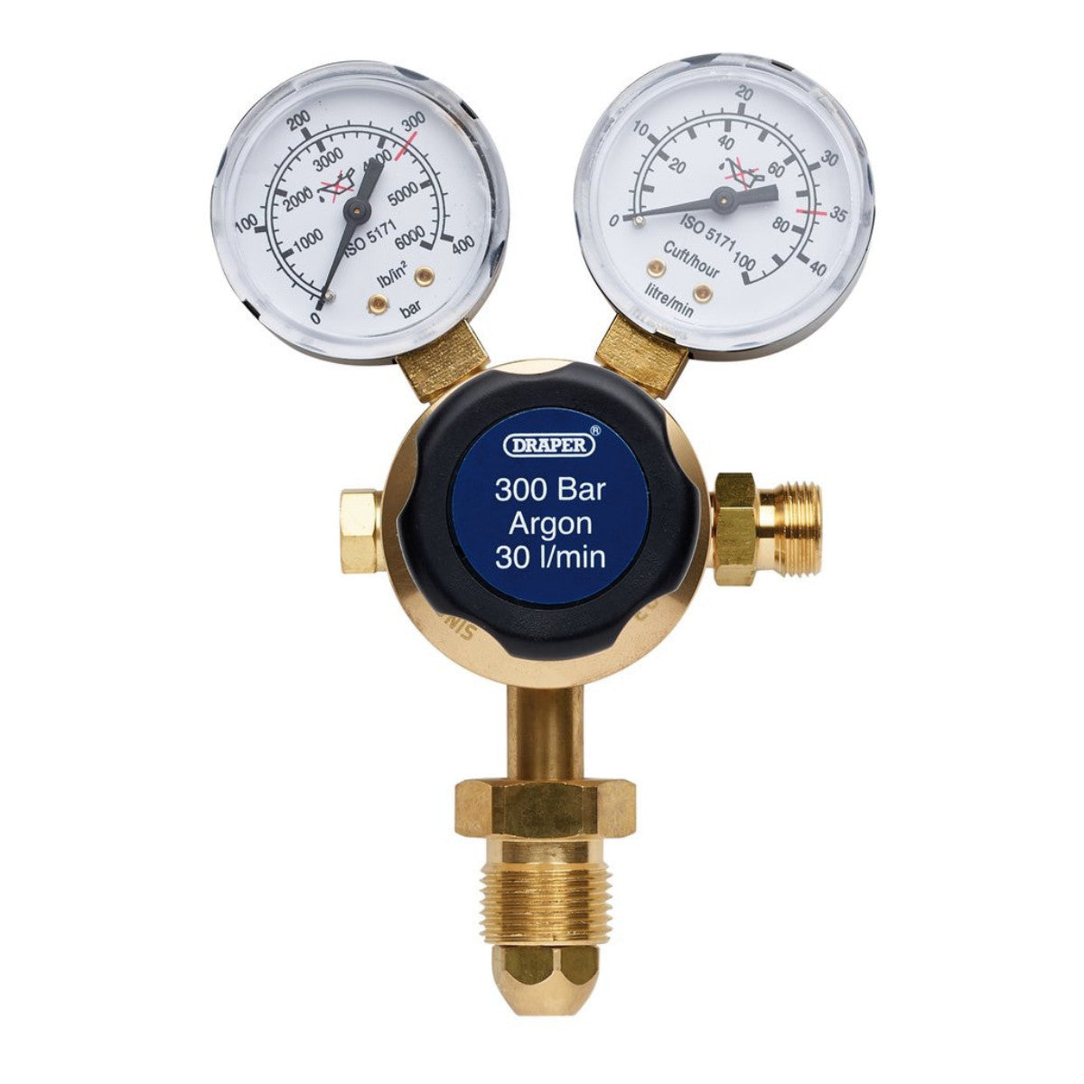 Draper Argon Regulator, 300 Bar 35017