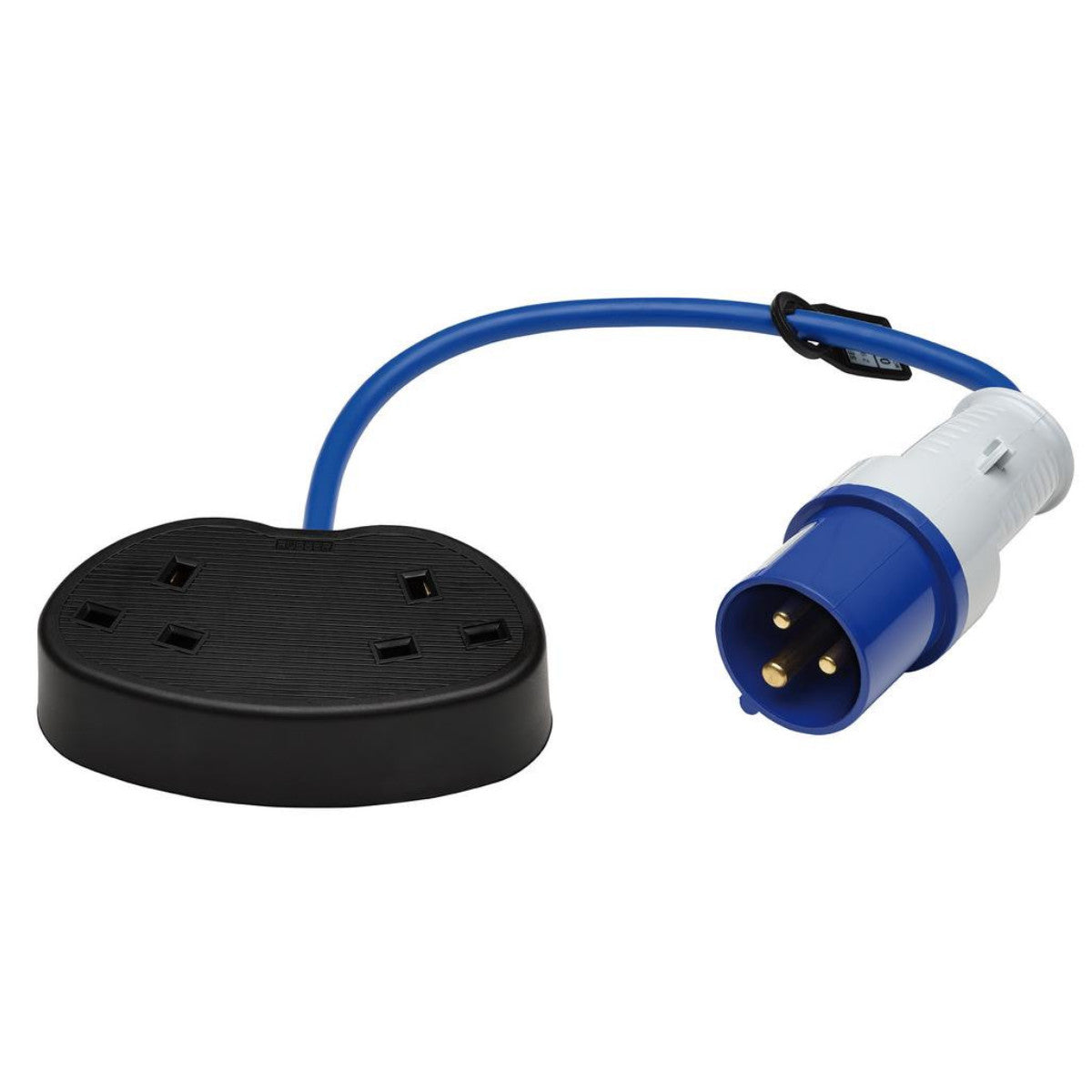Draper E85302 230V Fly Lead Converter, 16A - 2 x 13A 35165