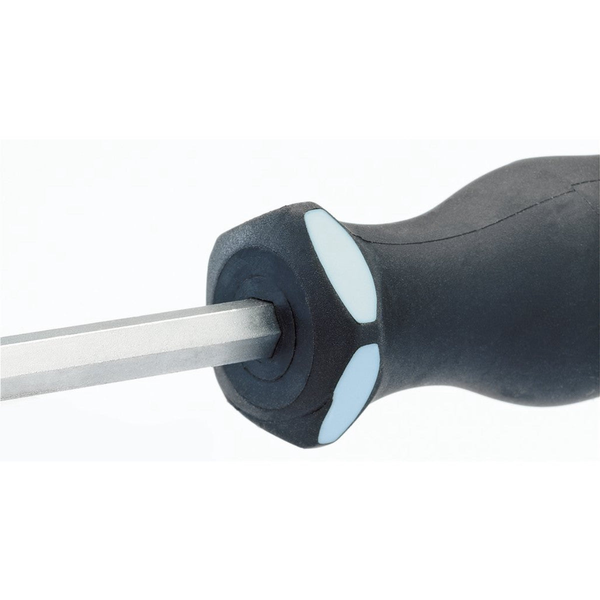 Draper Expert 'Pound Thru' Plain Slot Soft Grip Screwdriver, 6.5 x 100mm 35181