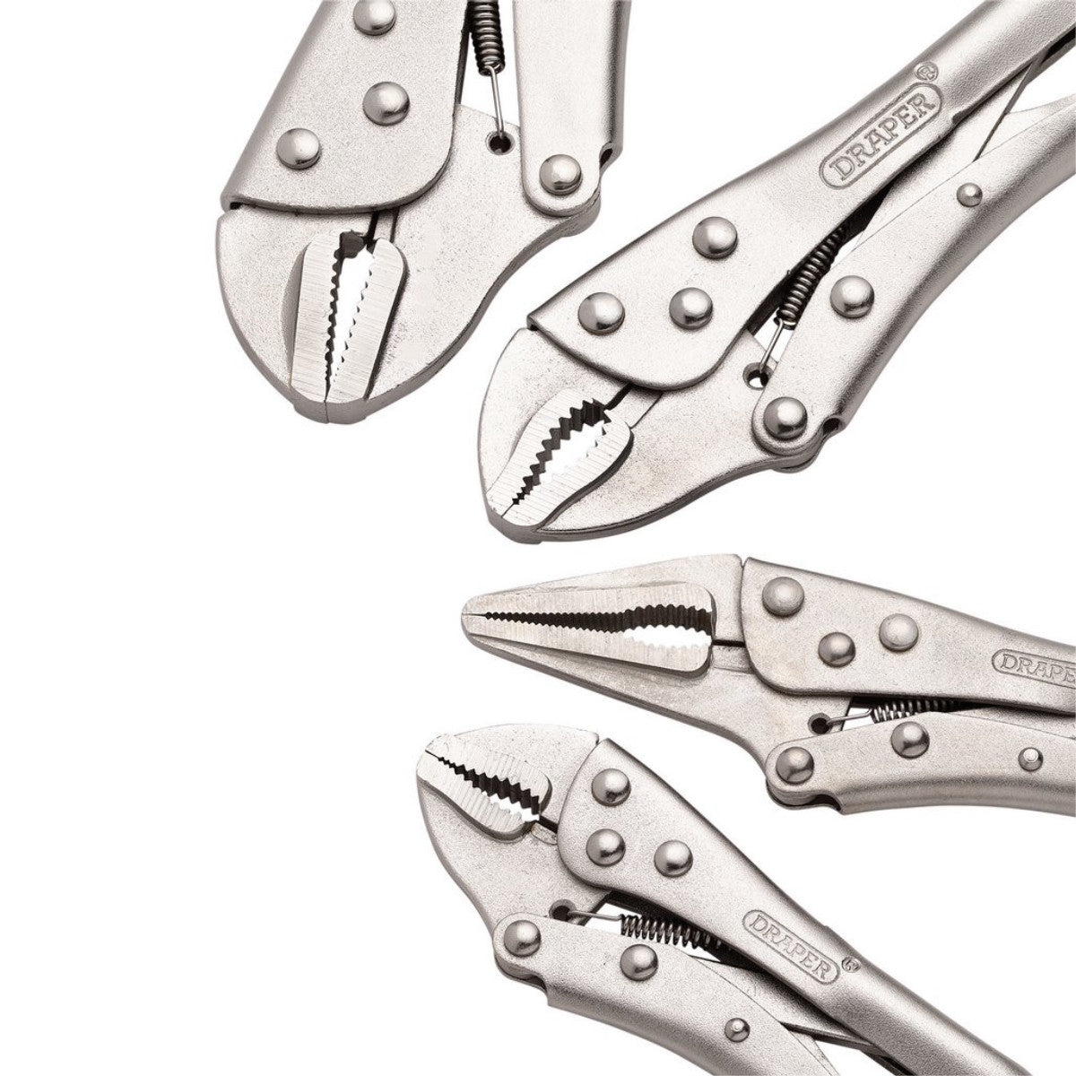 Draper Locking Pliers Set (4 Piece) 35373