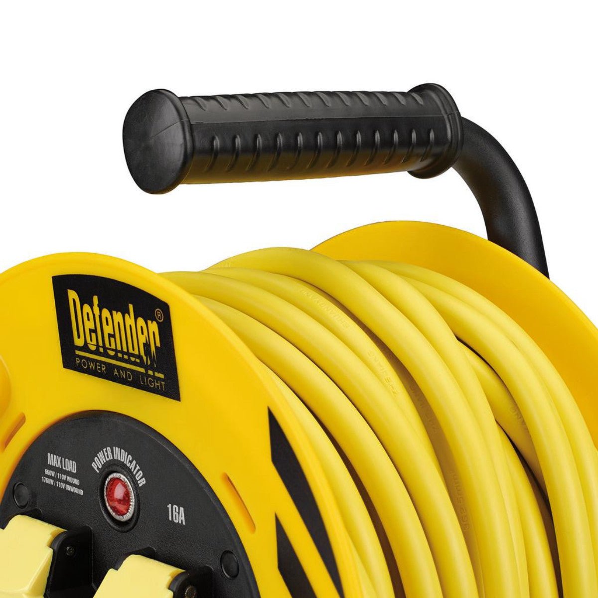 Draper E86455 110V Heavy Duty Industrial Cable Reel, 25m 35821