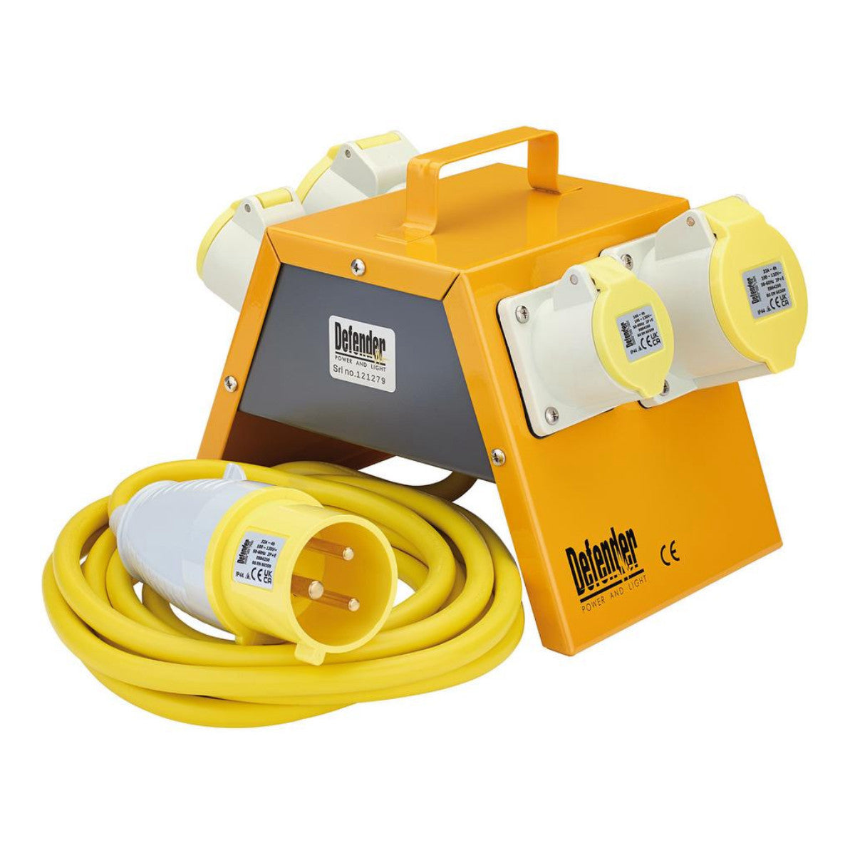 Draper E13108 110V Splitter Box, 2 x 16A / 2 x 32A 35839