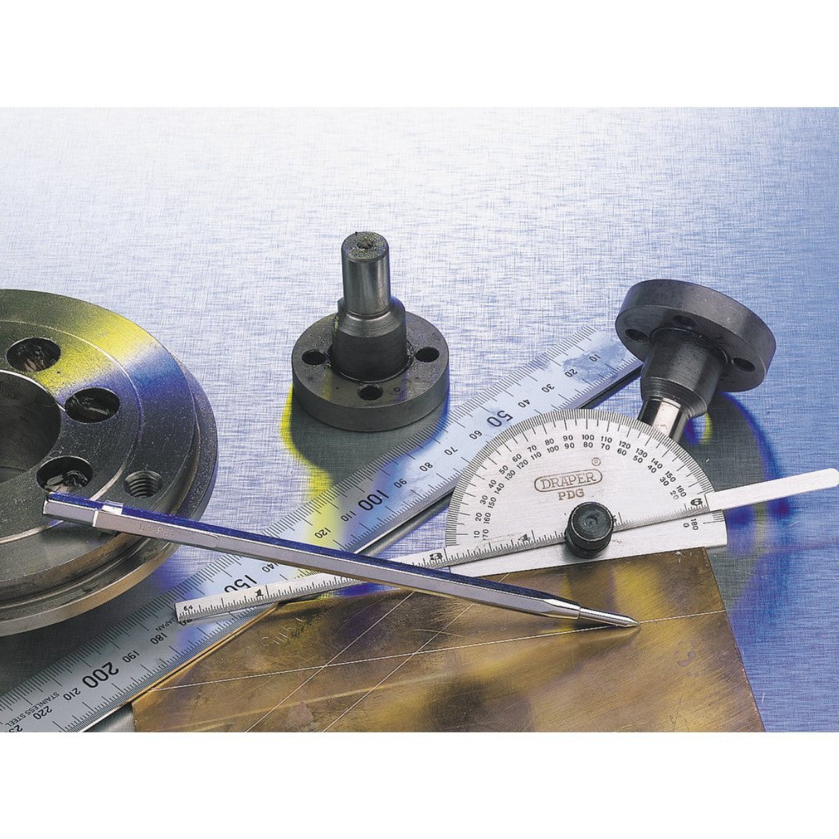 Draper Protractor with Depth Gauge 37342
