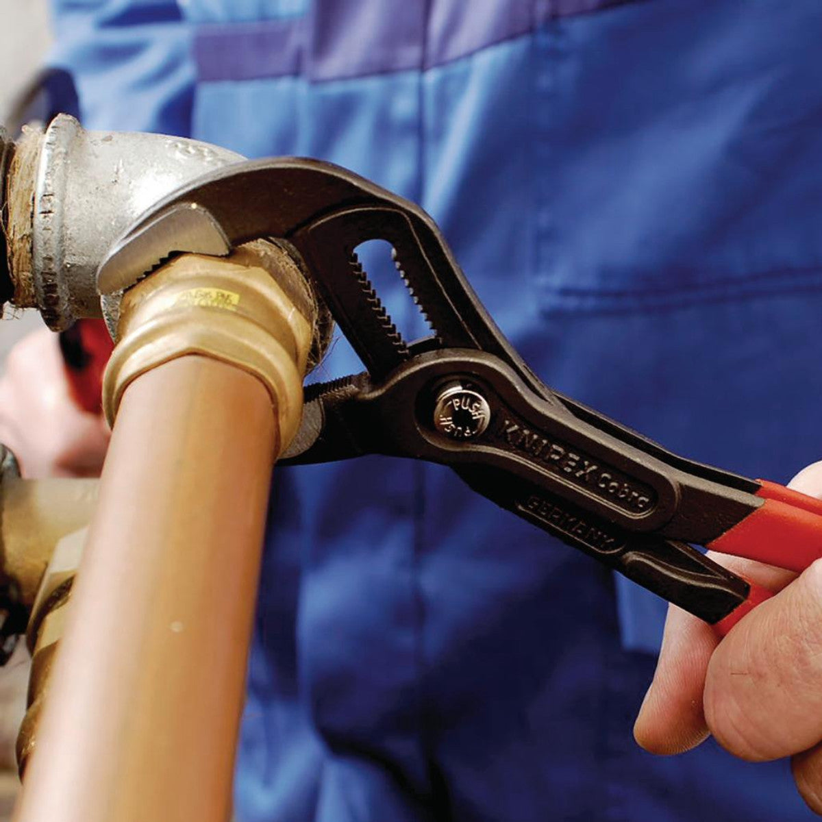 Knipex 87 02 180 SB Cobra High-Tech Water Pump Pliers, 180mm 38381
