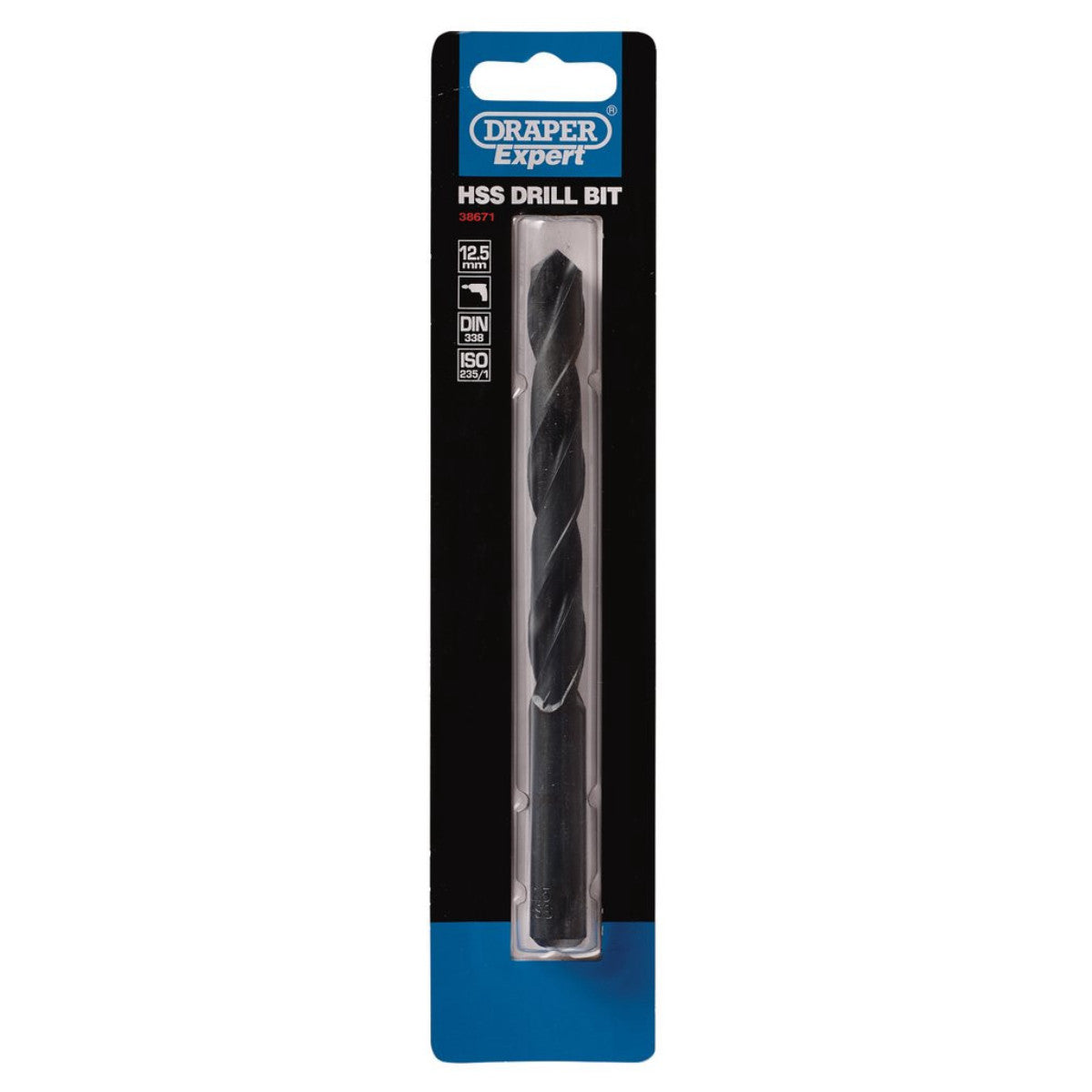 Draper Expert HSS Drill Bit, 12.5 x 151mm 38671