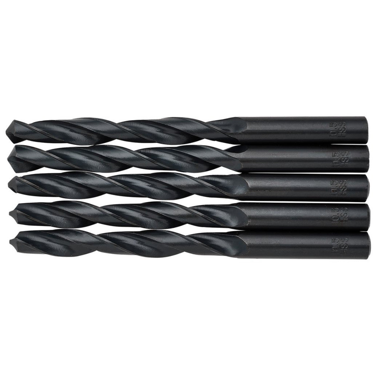 Draper Expert HSS Drill Bit, 10.5 x 220mm (Pack of 5) 38818
