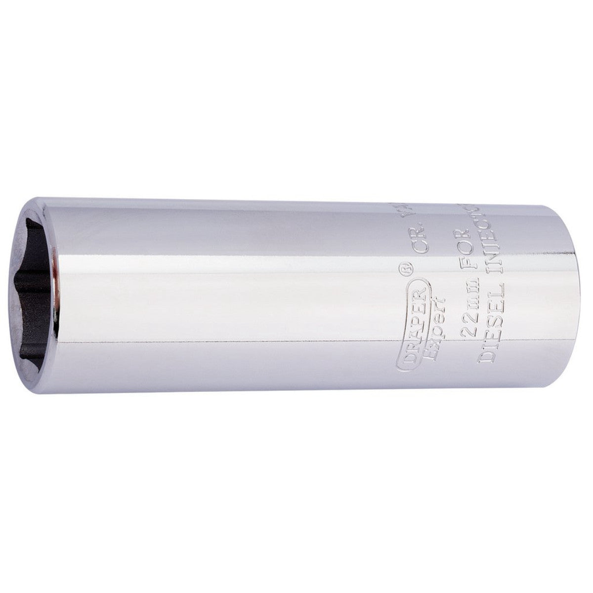 Draper Expert Diesel Injector Socket, 1/2" Sq. Dr., 22mm 39046