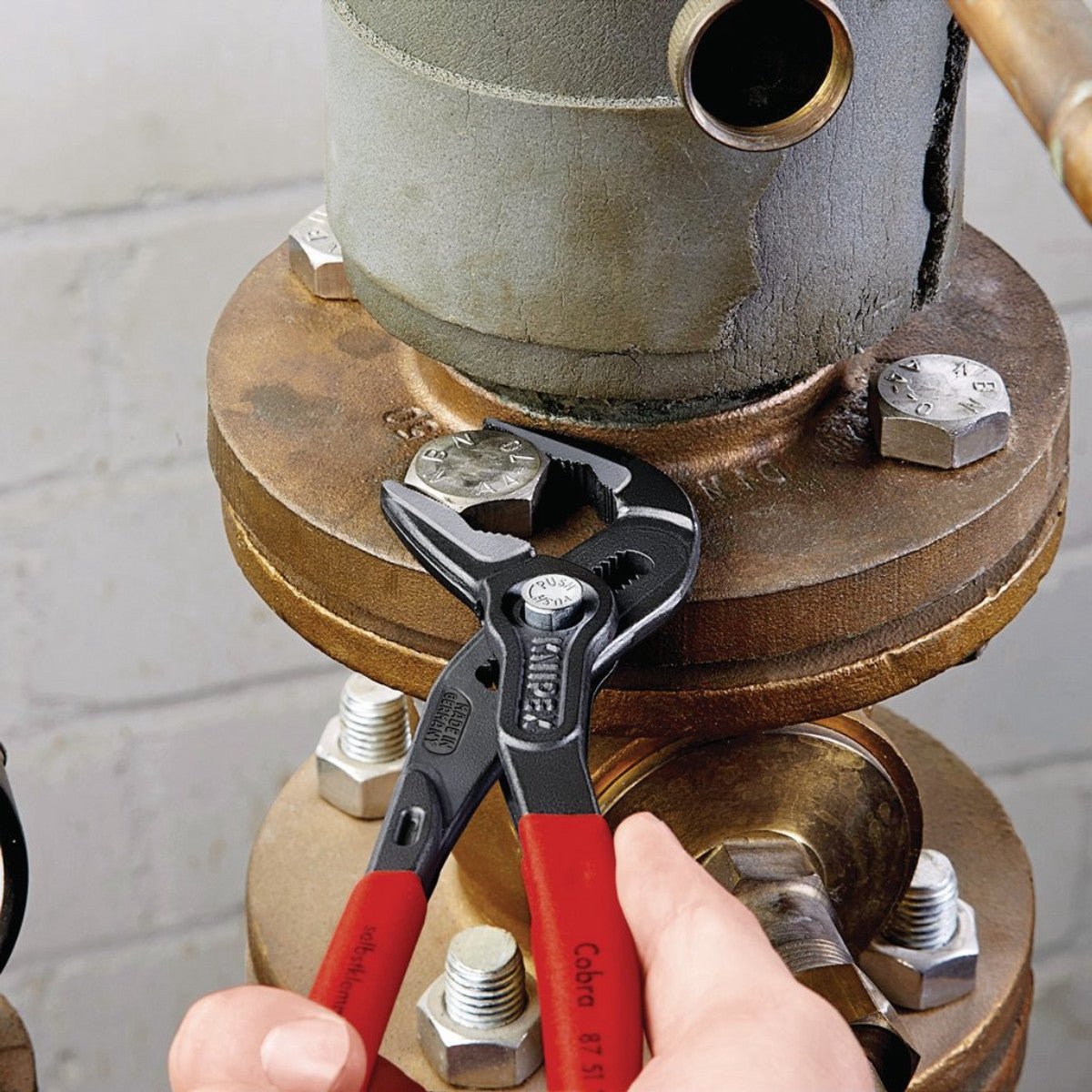 Knipex 87 51 250 SB Cobra ES Water Pump Pliers, 250mm 40212