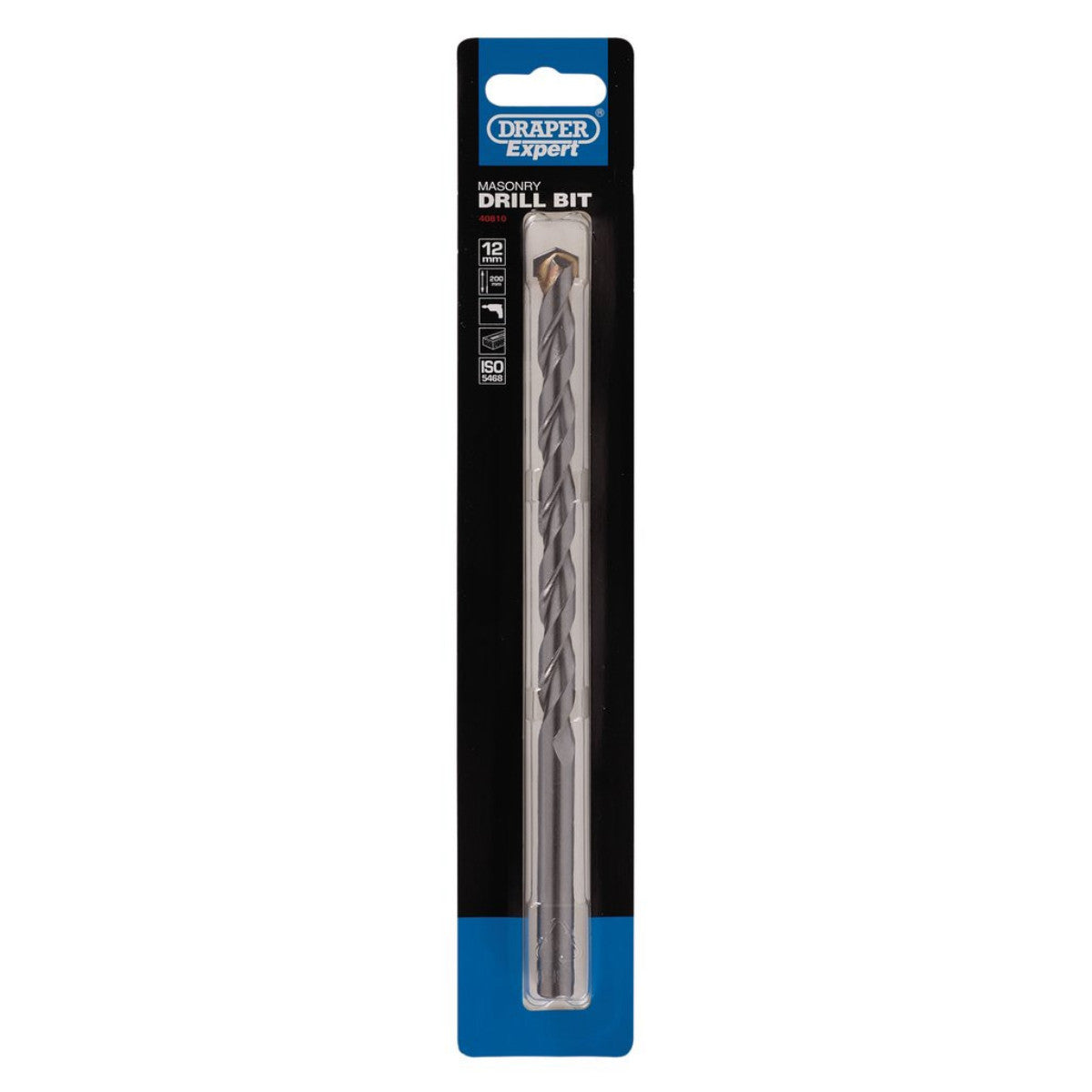 Draper Expert Masonry Drill Bit, 12 x 200mm 40810