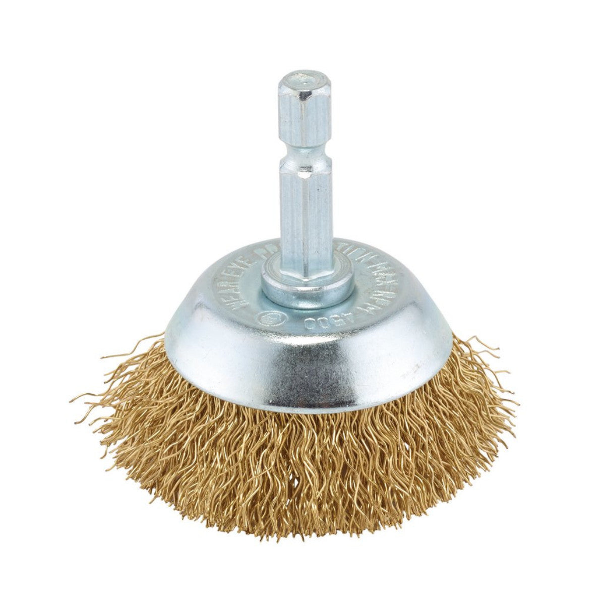 Draper Brassed Steel Crimped Wire Cup Brush, 40mm 41431