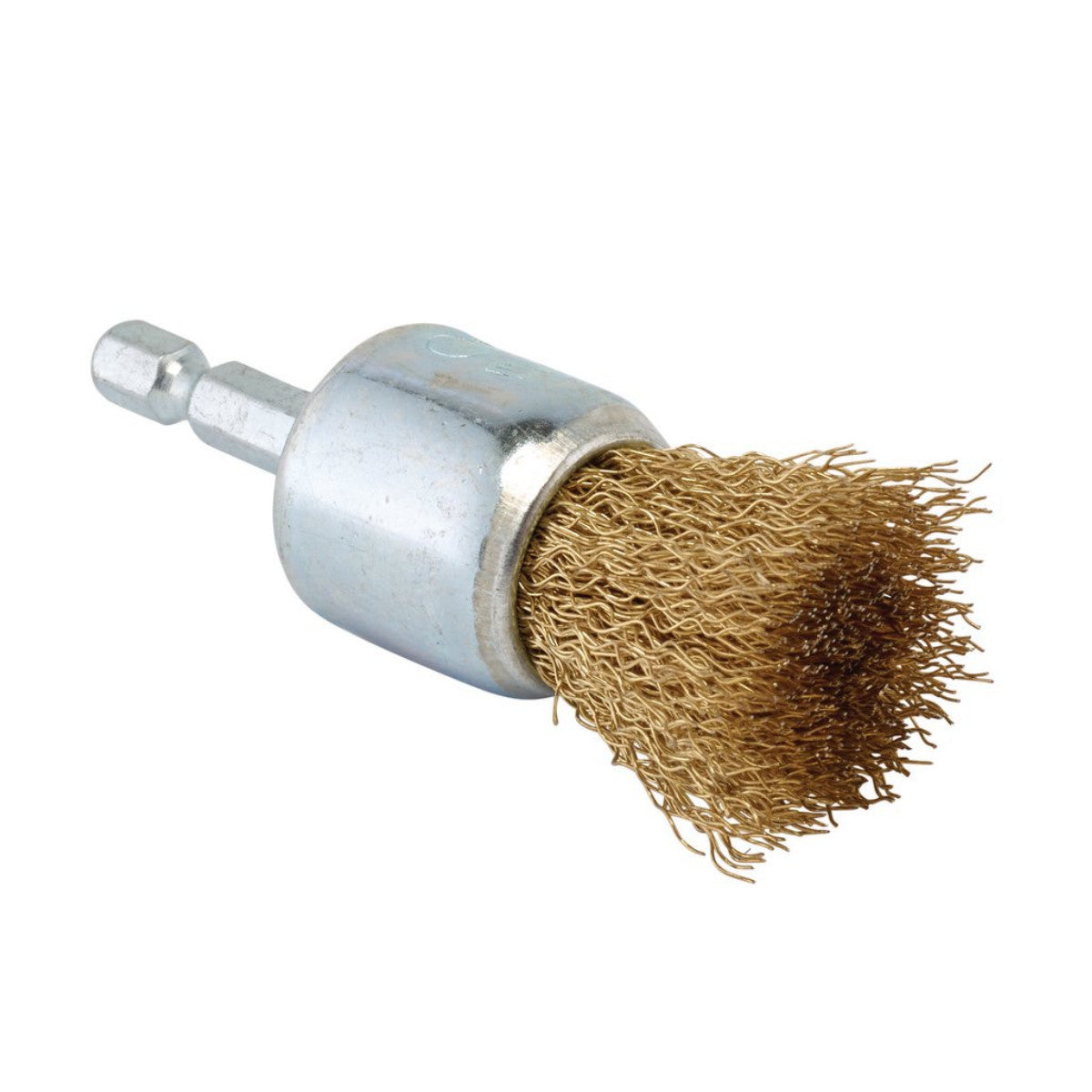 Draper Brassed Steel Crimped Wire End Brush, 25mm 41438