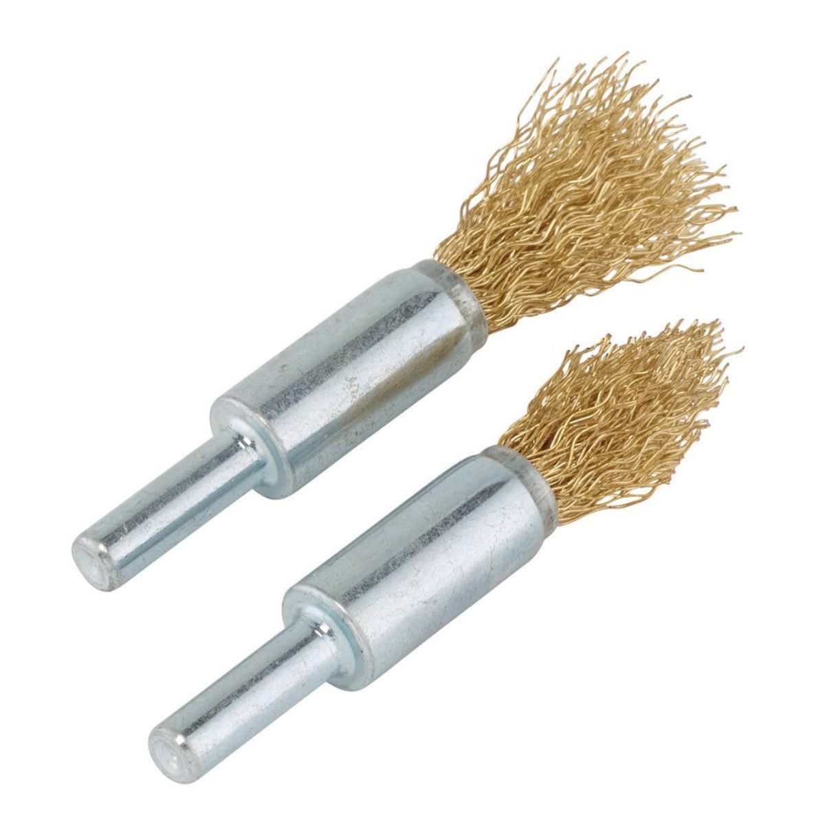Draper Brassed Steel Crimped Decarb Brush Set (2 Piece) 41439