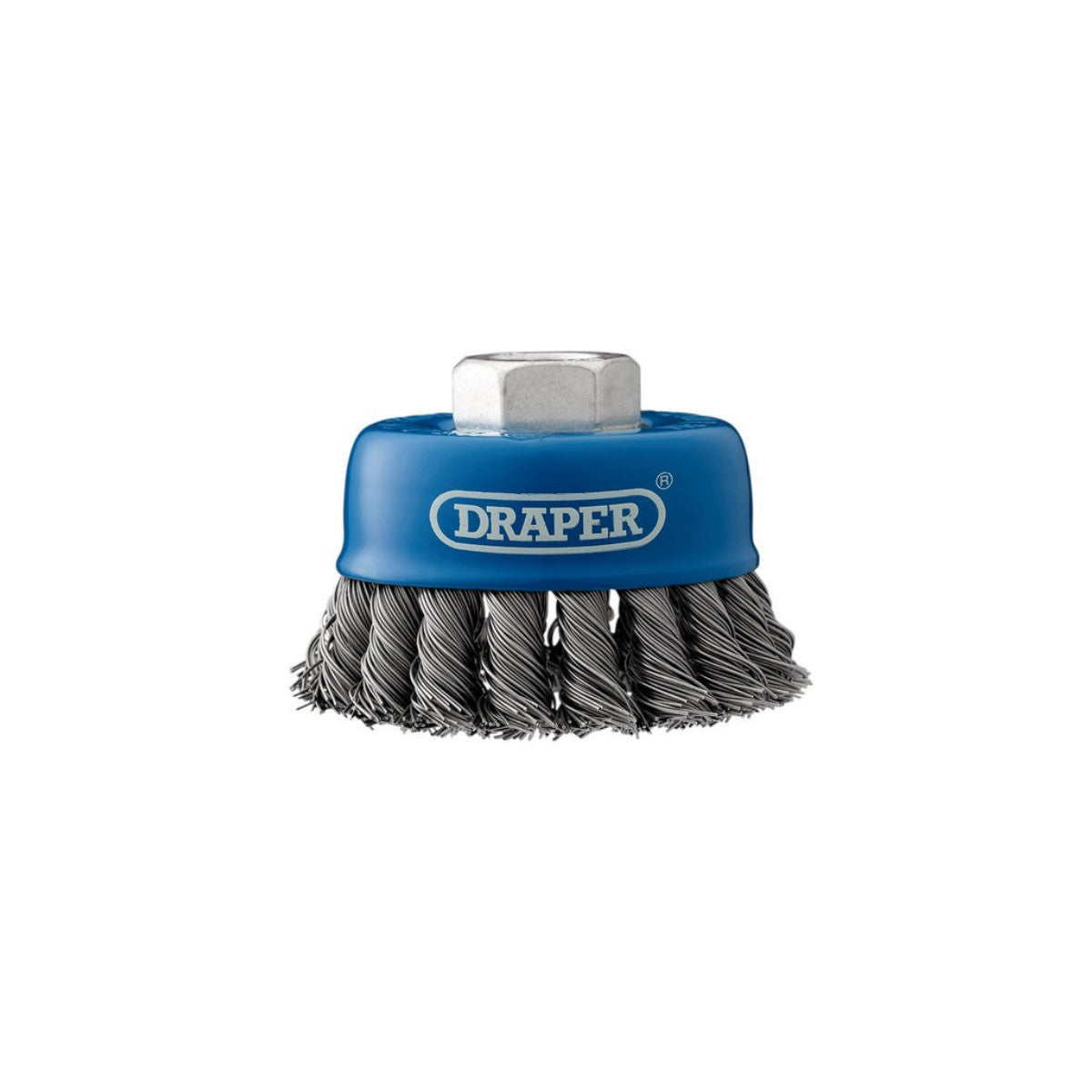 Draper Steel Twist-Knot Wire Cup Brush, 75mm, M14 41449