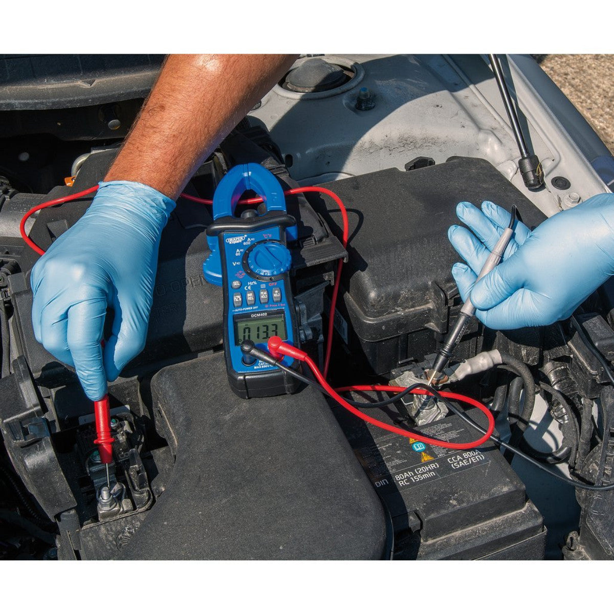 Draper Expert Auto-Ranging Digital Clamp Meter with Linear Bar Graph Function 41967