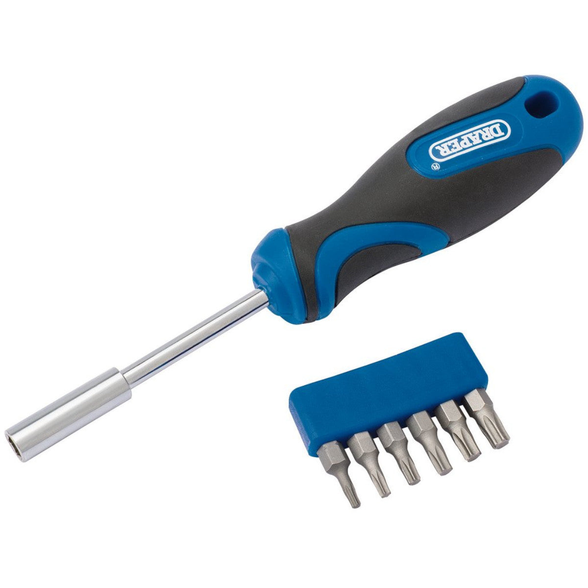 Draper TX-STAR Soft Grip Driver and Bit Set (7 Piece) 43613