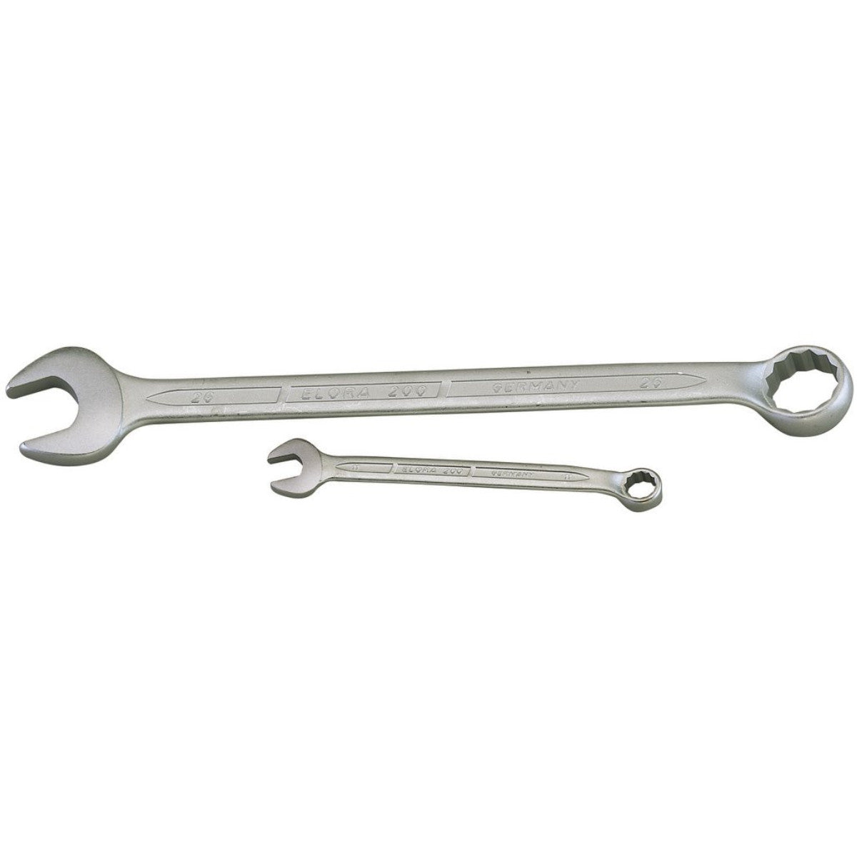 Elora Long Stainless Steel Combination Spanner, 8mm 44011