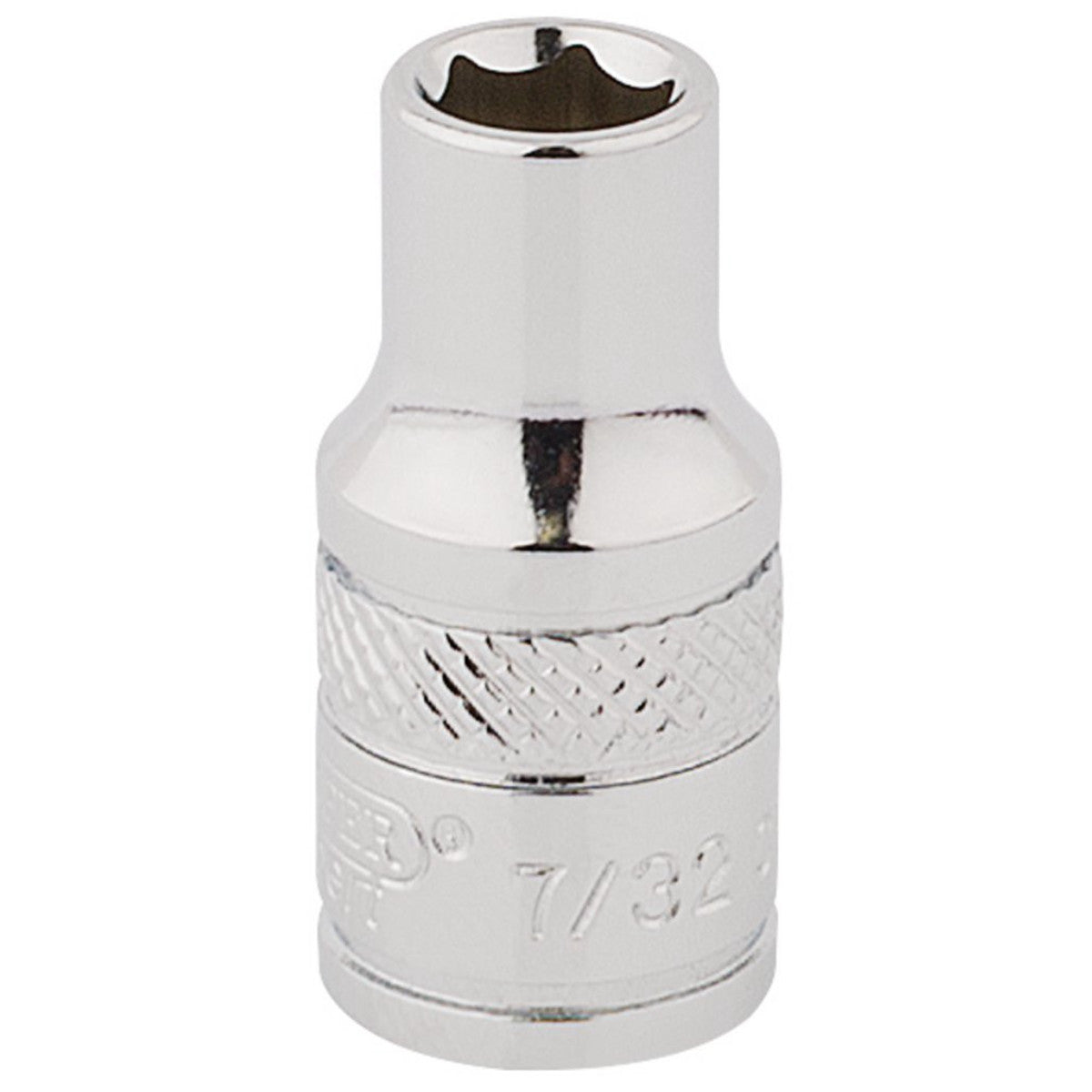 Draper Expert HI-TORQ 6 Point Socket, 1/4" Sq. Dr., 7/32" 48371
