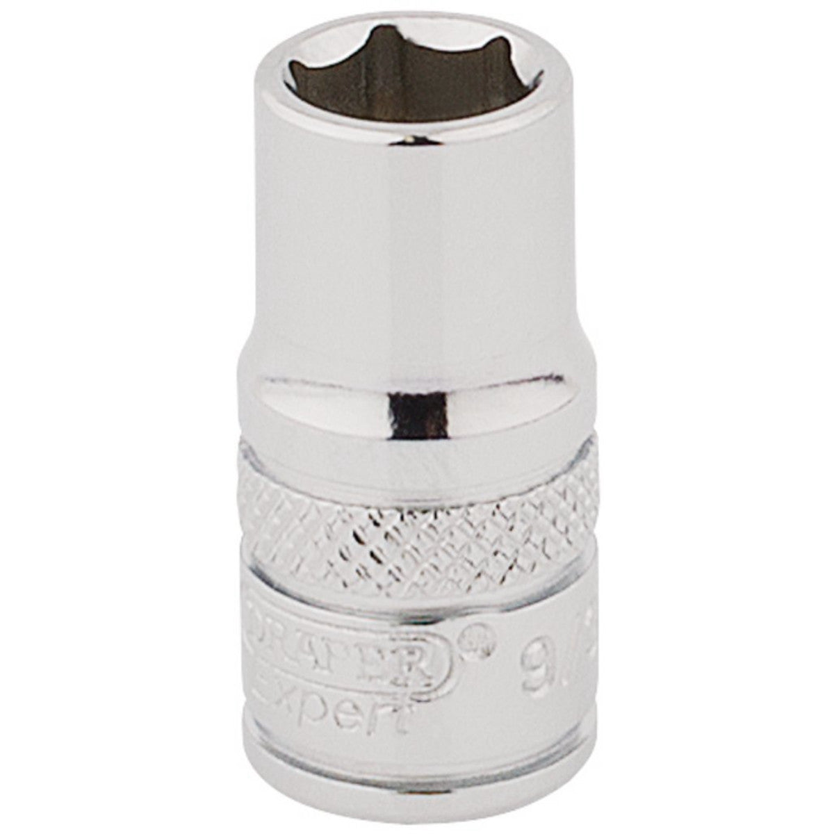 Draper Expert HI-TORQ 6 Point Socket, 1/4" Sq. Dr., 9/32" 48567